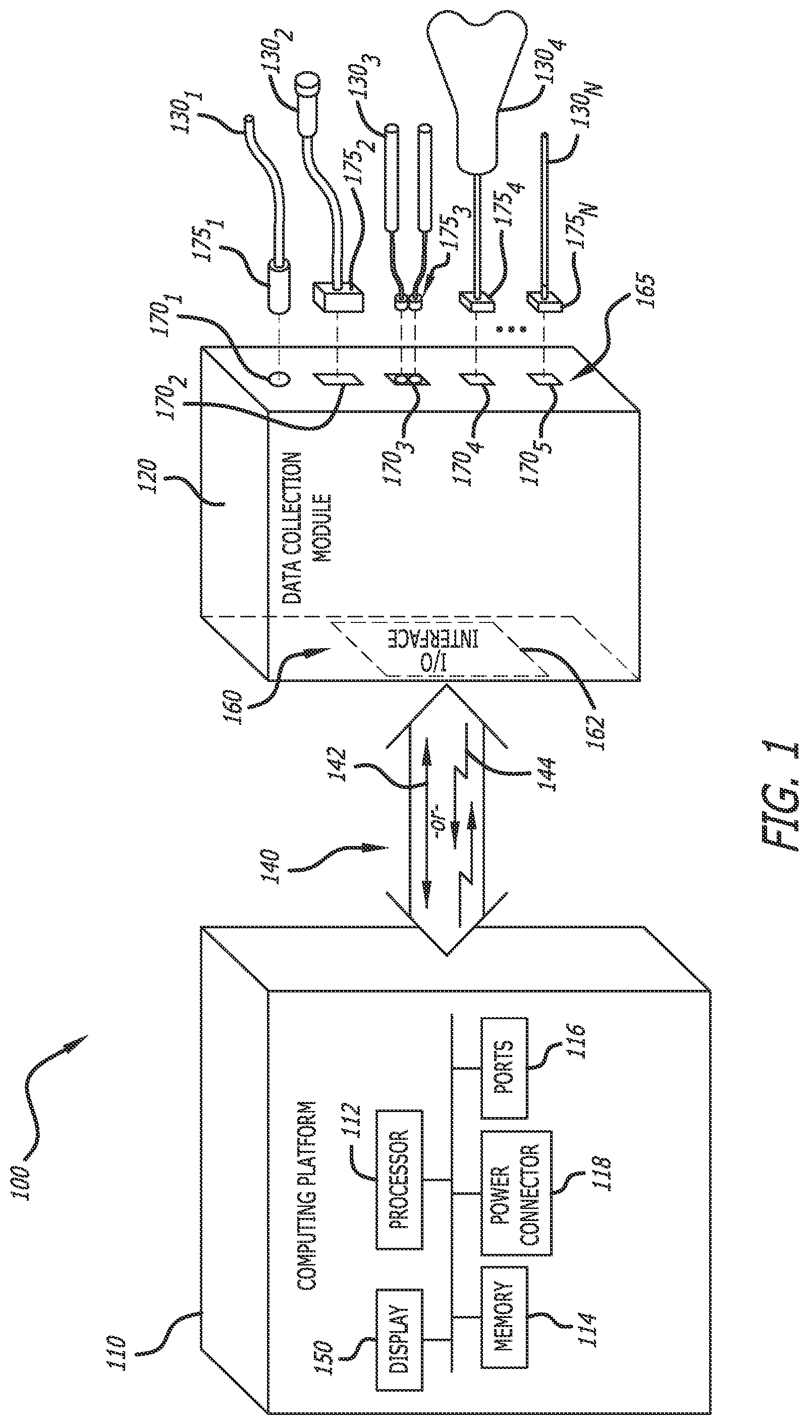Patent US12106840 — System and method for controlling operability of multiple medical devices — Figure 1