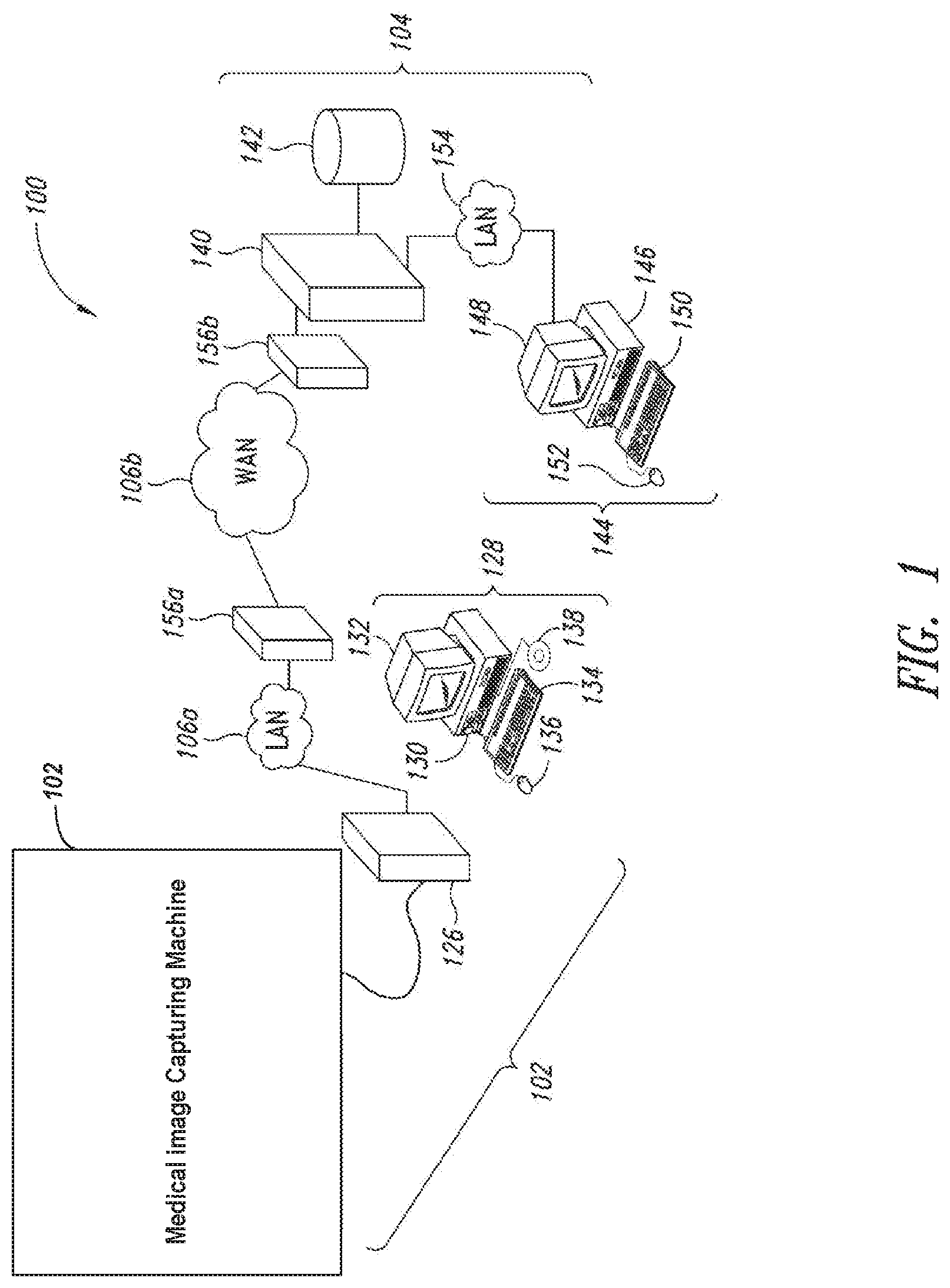 Patent US12106846 — Systems and methods for high bit depth rendering of medical images in a web browser — Figure 1