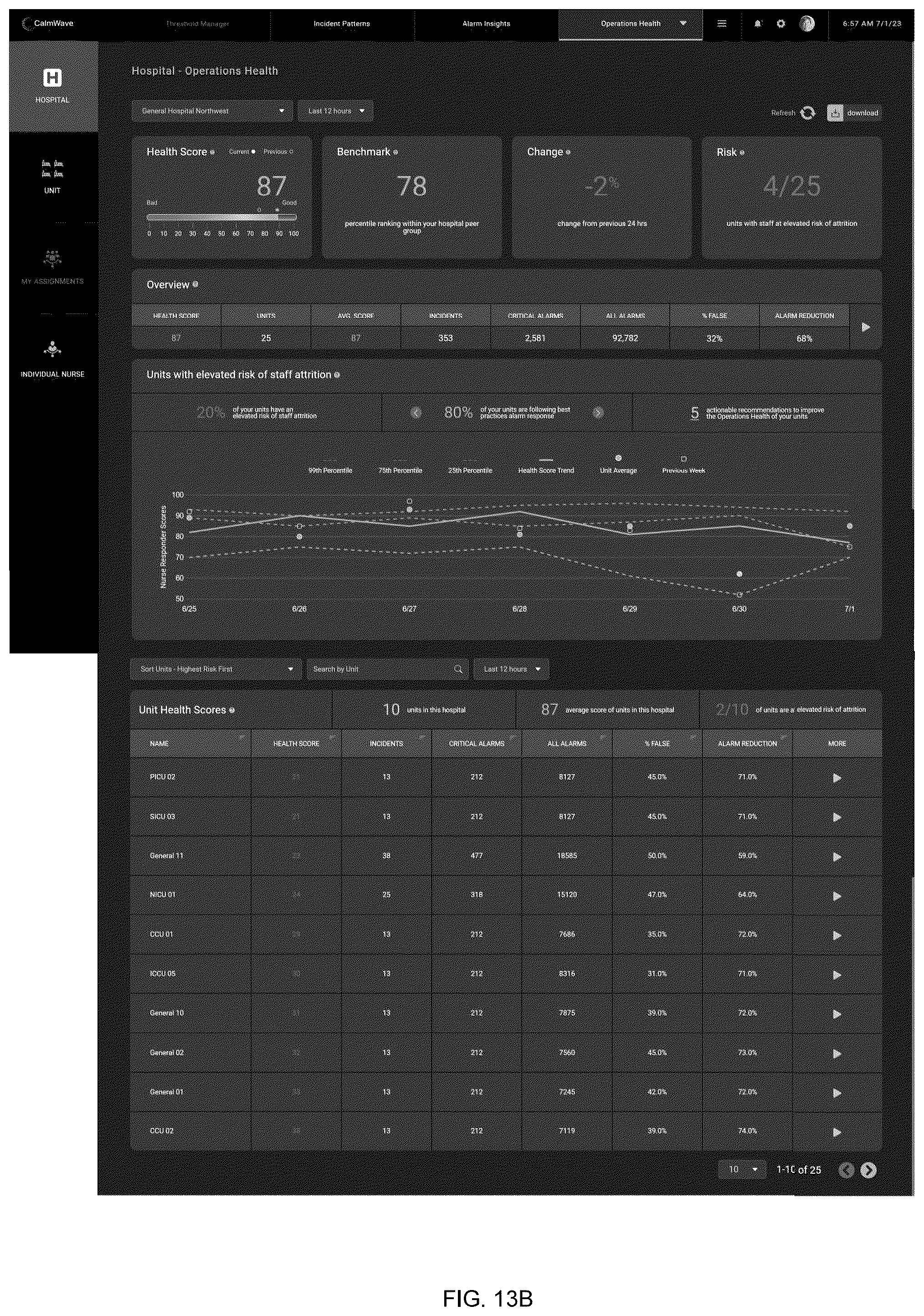 Patent US12106851 Figure 14 – Information management system and method