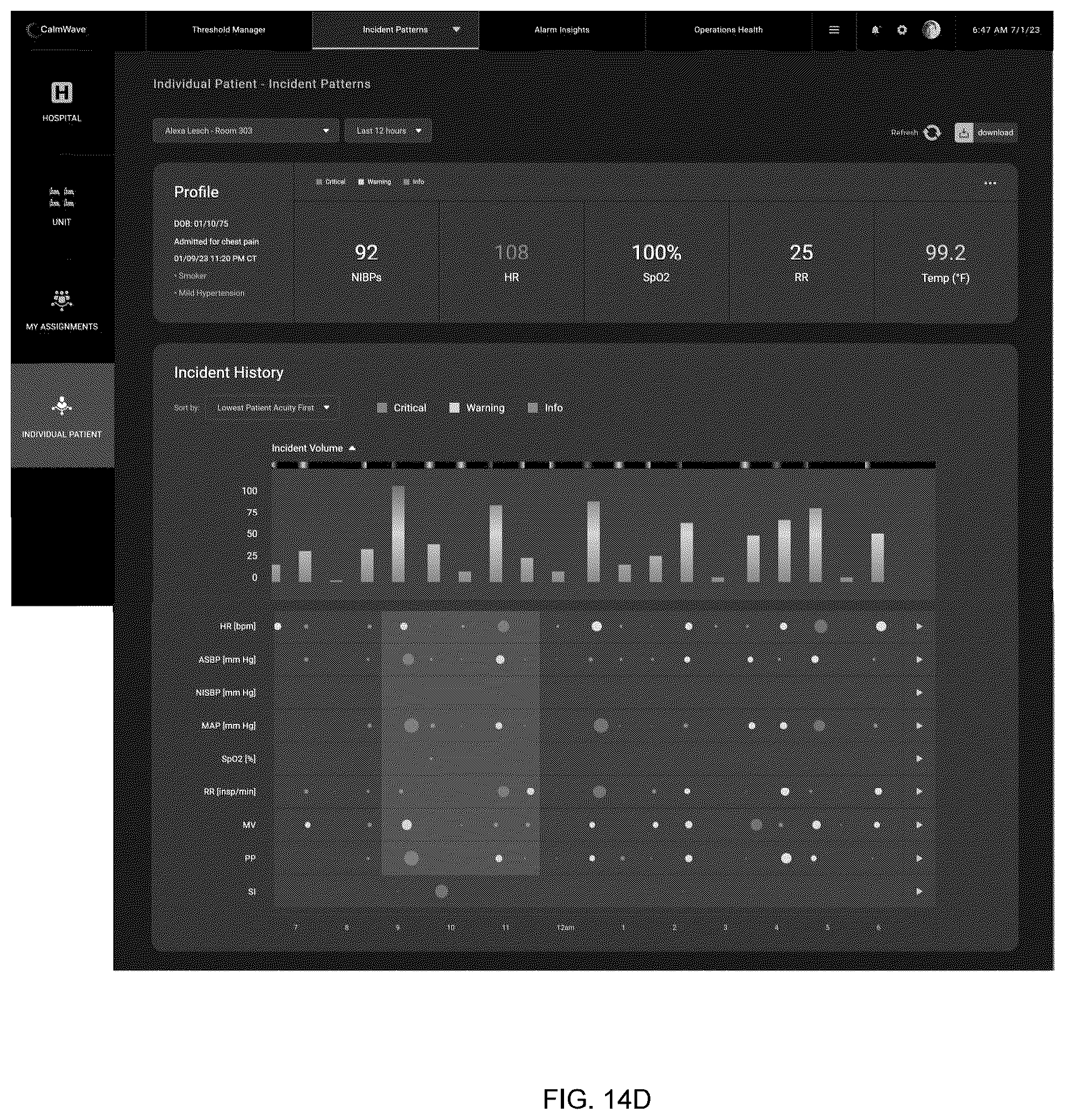 Patent US12106851 Figure 20 – Information management system and method