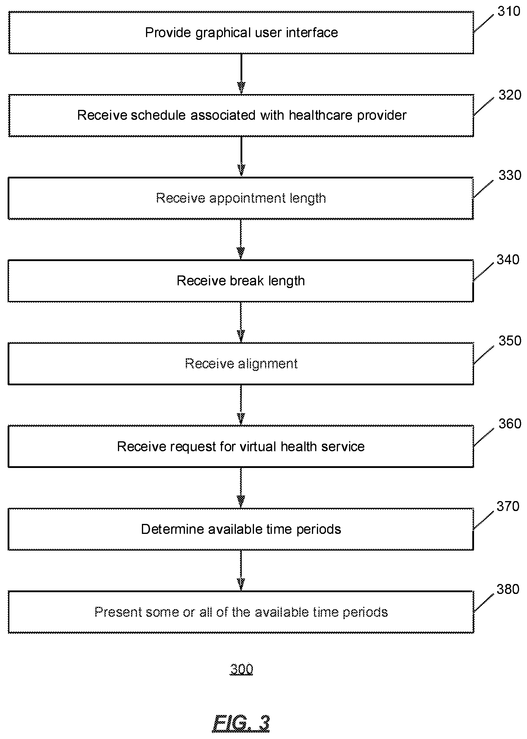 Patent US12106854 Figure 3 – Systems and methods for providing virtual health services