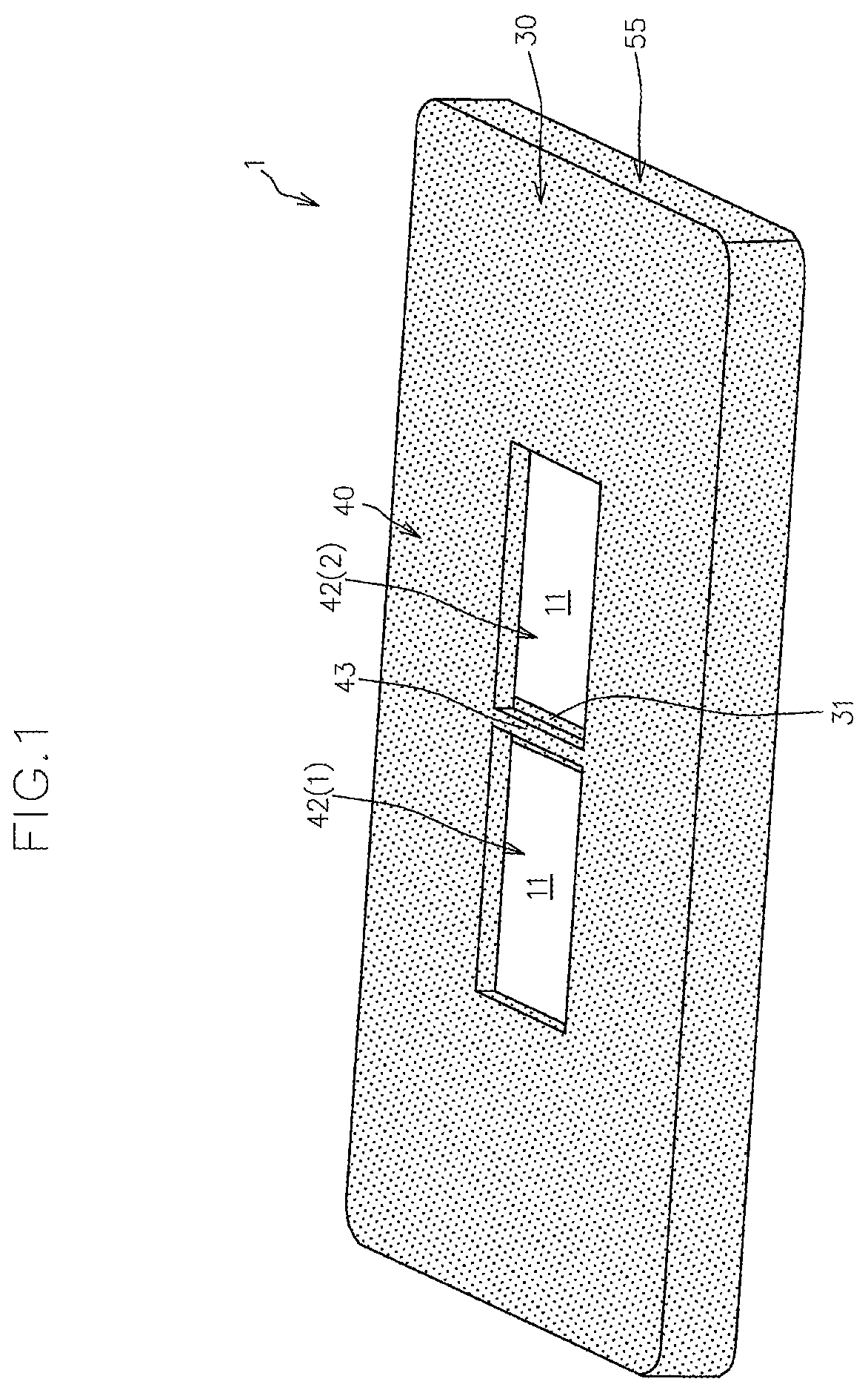 Patent US12106869 — Busbar assembly and method for manufacturing the same — Figure 1