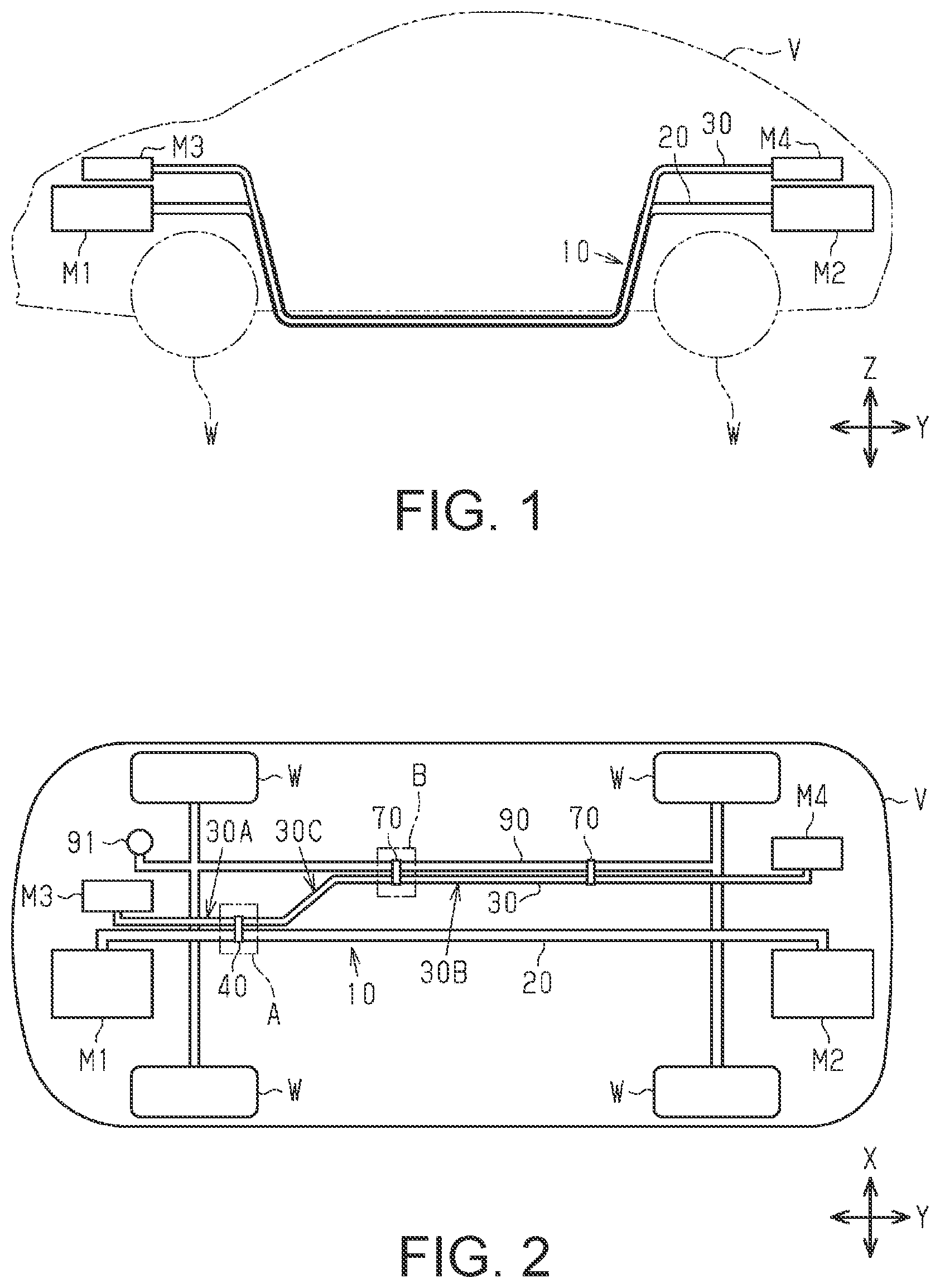 Patent US12106871 — Wire harness — Figure 1