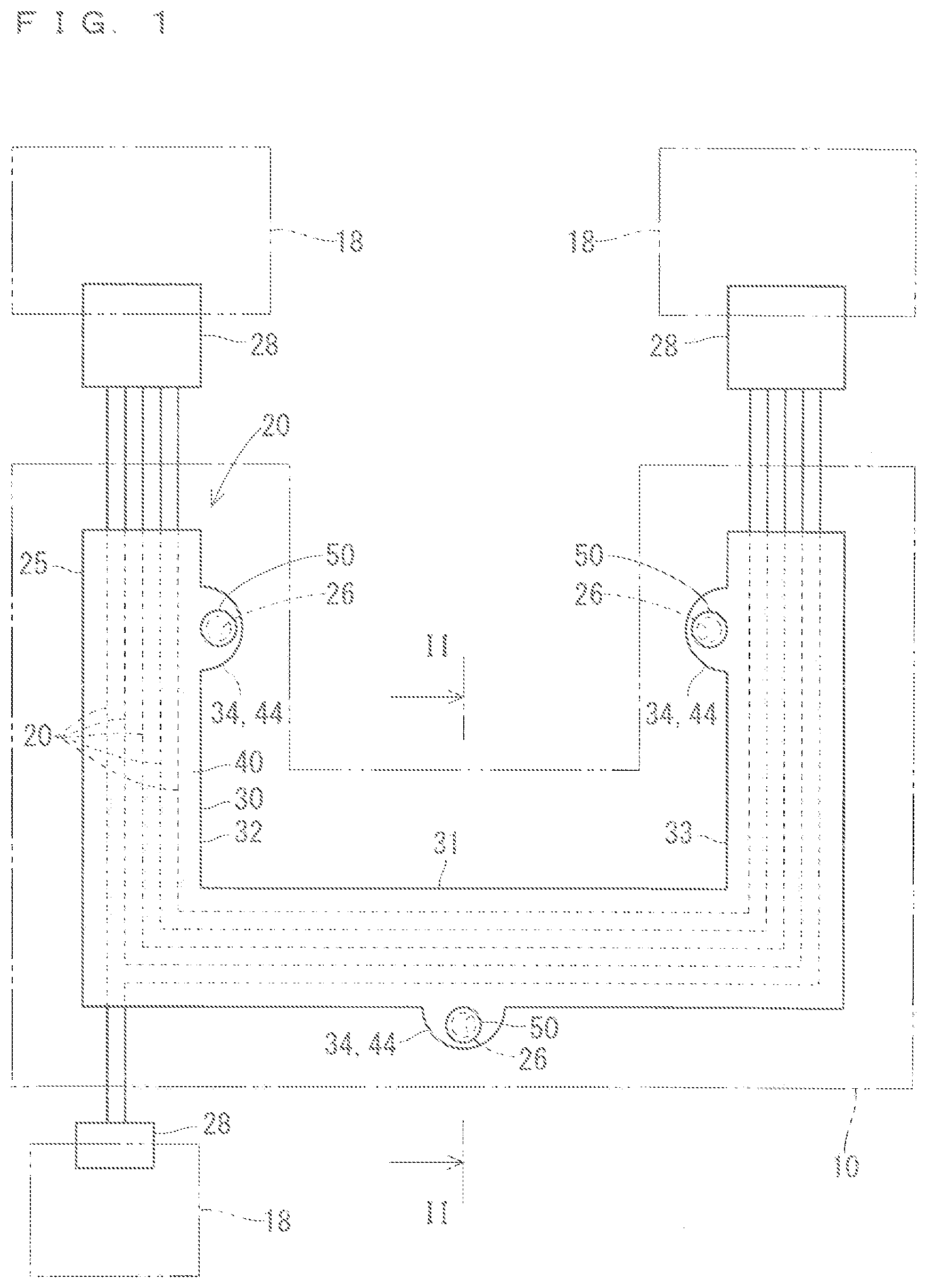 Patent US12106874 Figure 1 – Wiring member
