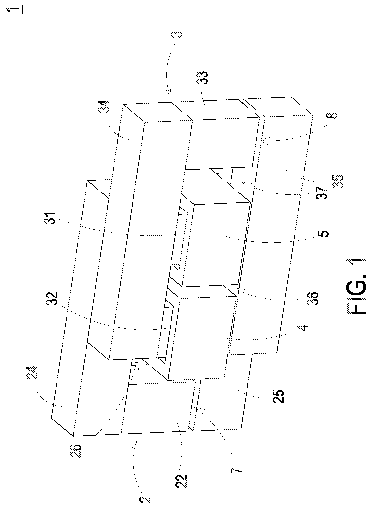 Patent US12106882 — Magnetic element — Figure 1