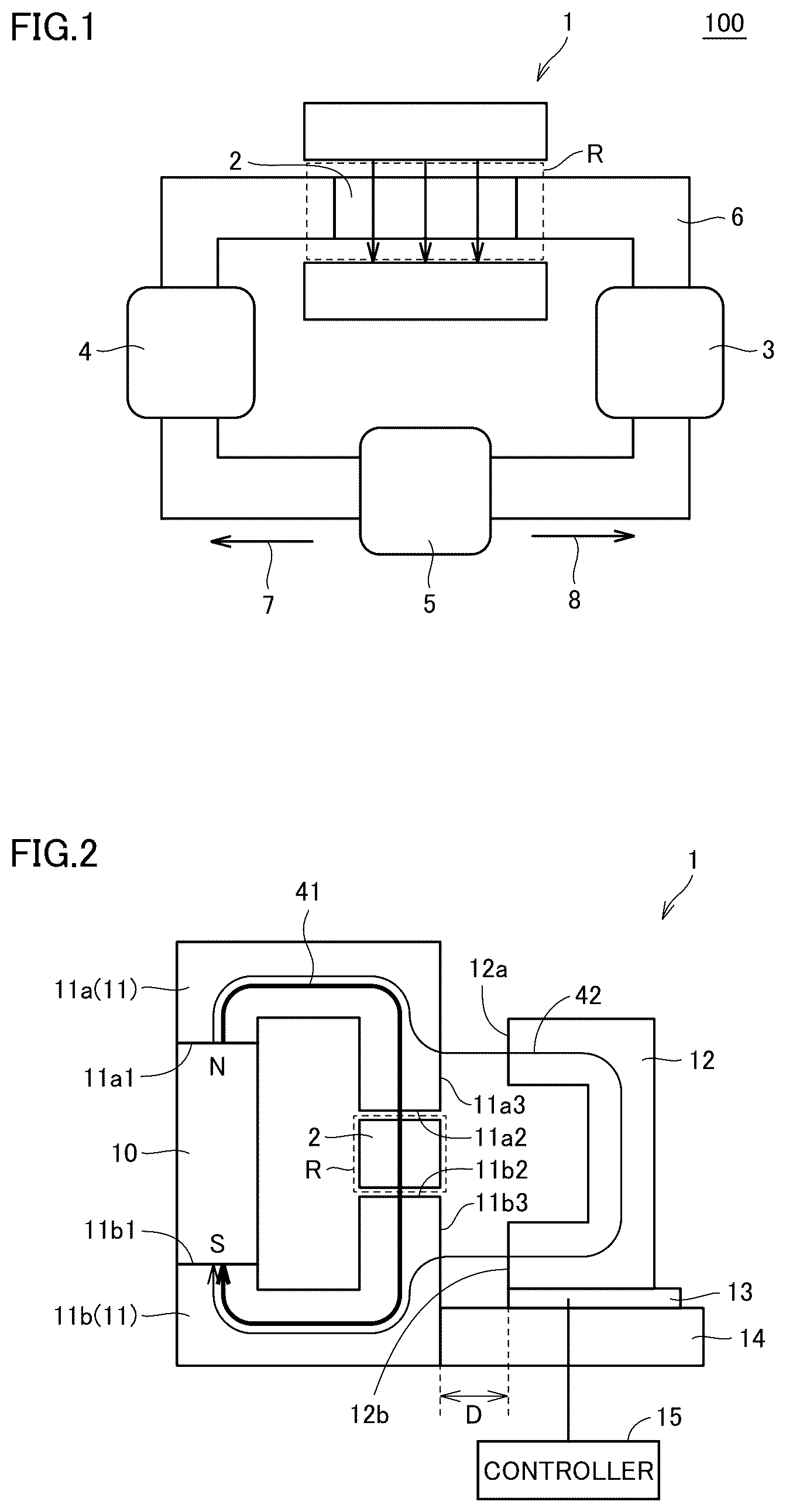 Patent US12106899 — Magnetic field application device — Figure 1