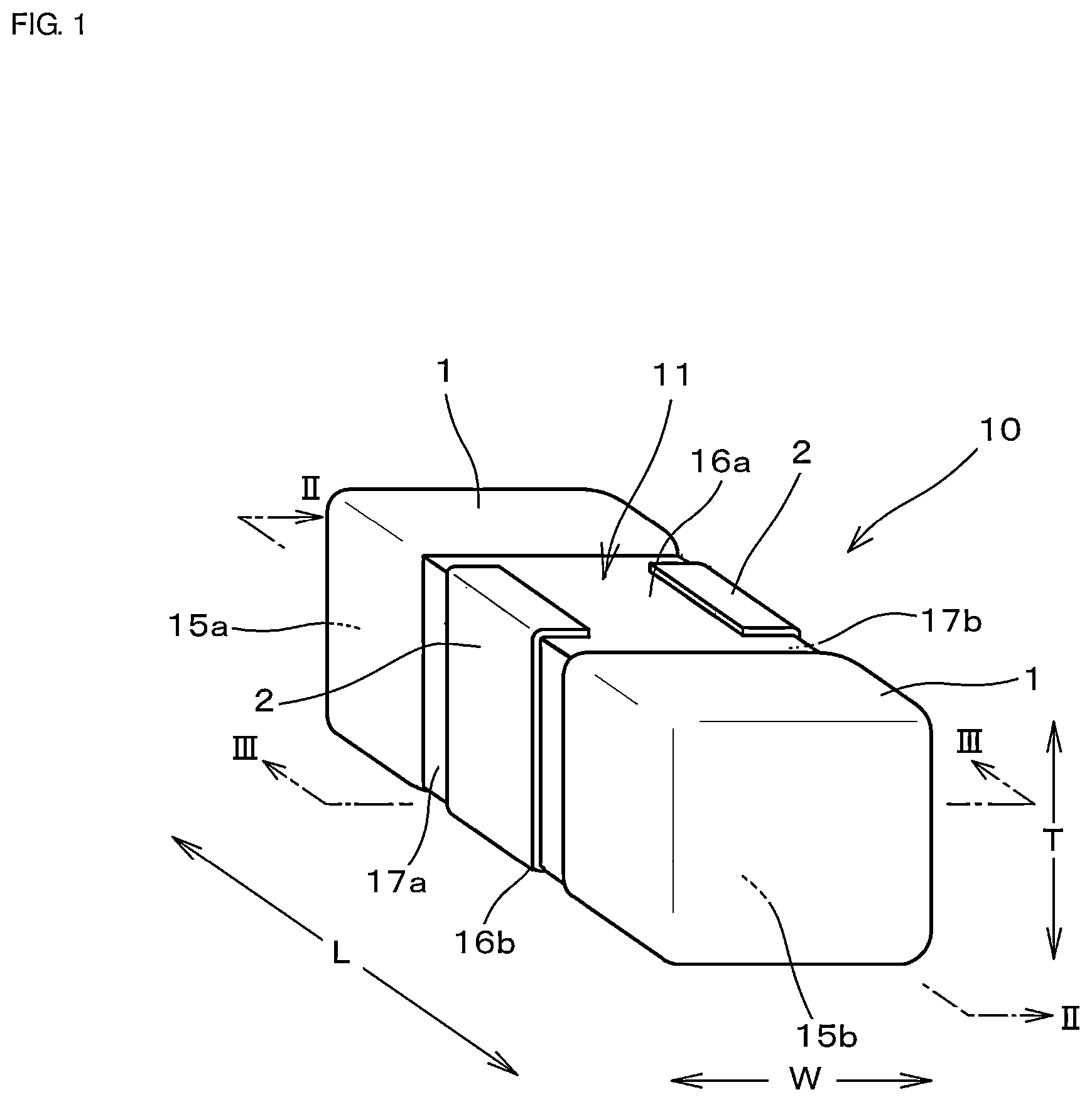 Patent US12106903 — Electronic component — Figure 1