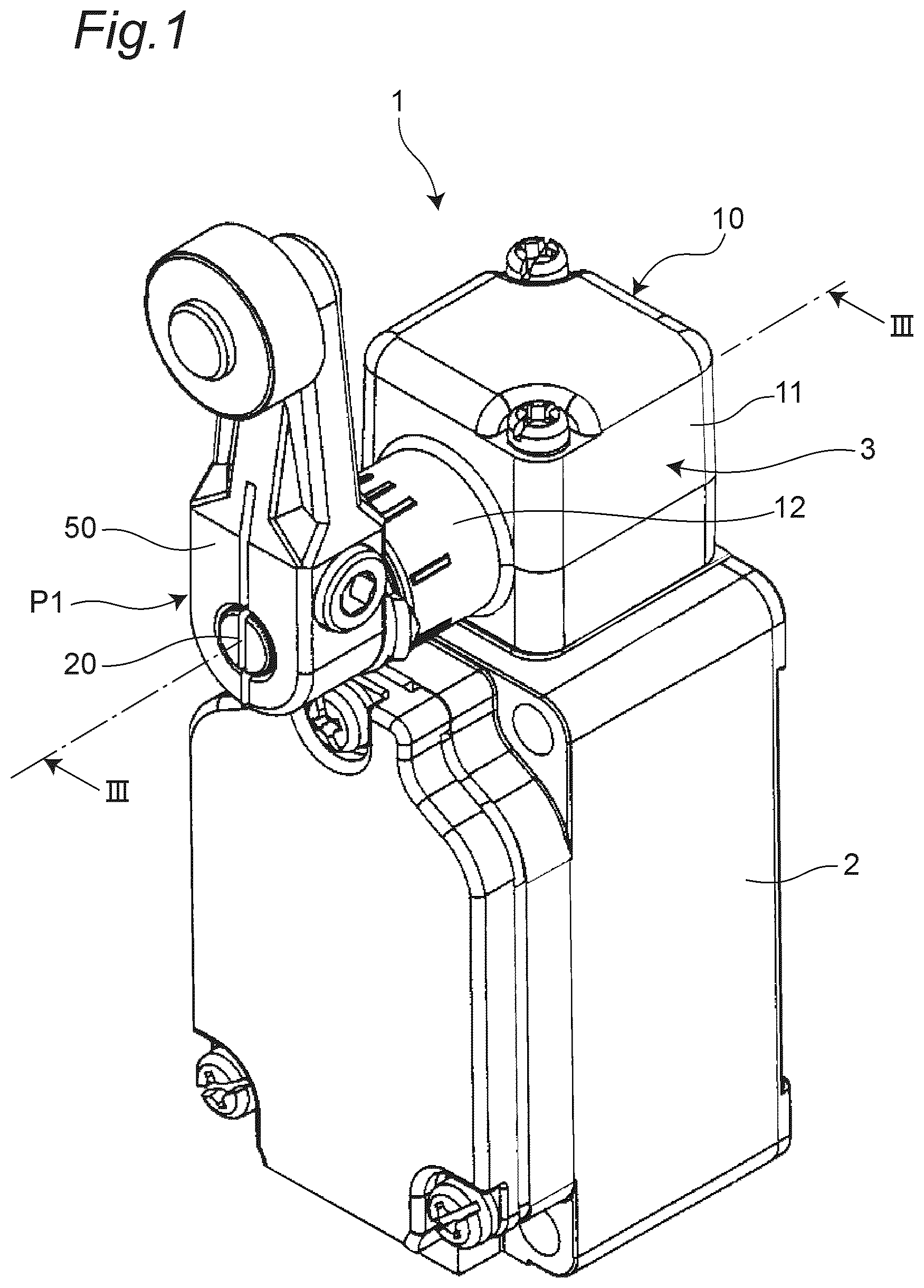 Patent US12106913 Figure 1 – Limit switch