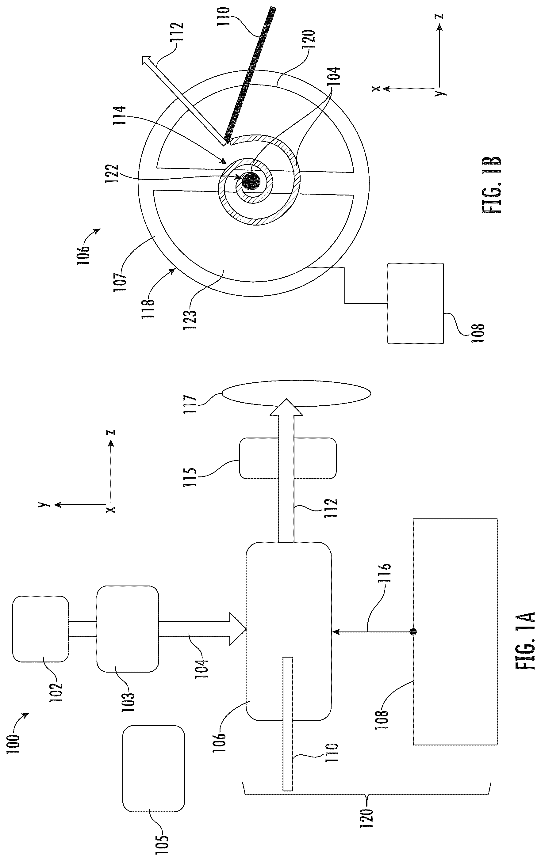 Patent US12106925 — Cyclotron having continuously variable energy output — Figure 1