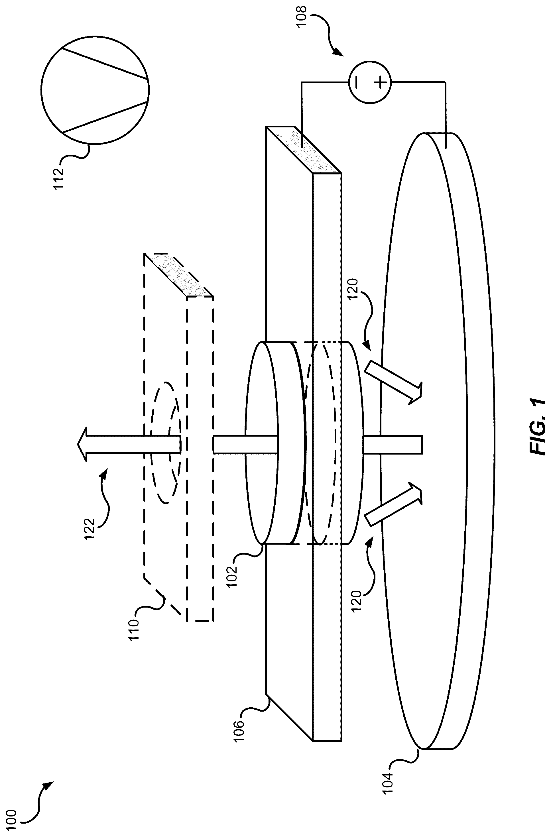 Patent US12106926 Figure 1 – Atomic ovens based on electric discharge