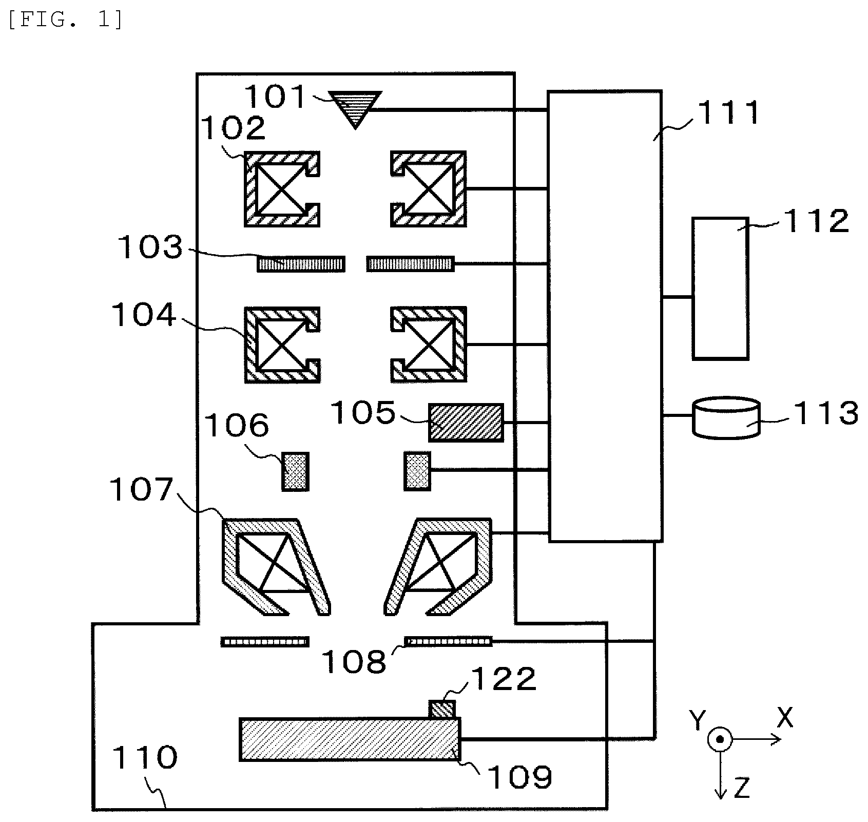 Patent US12106930 — Charged particle beam device — Figure 1