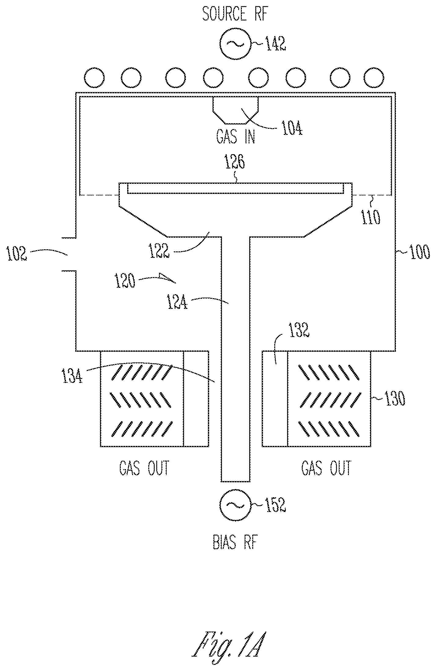 Patent US12106946 — Turbomolecular pump and cathode assembly for etching reactor — Figure 1