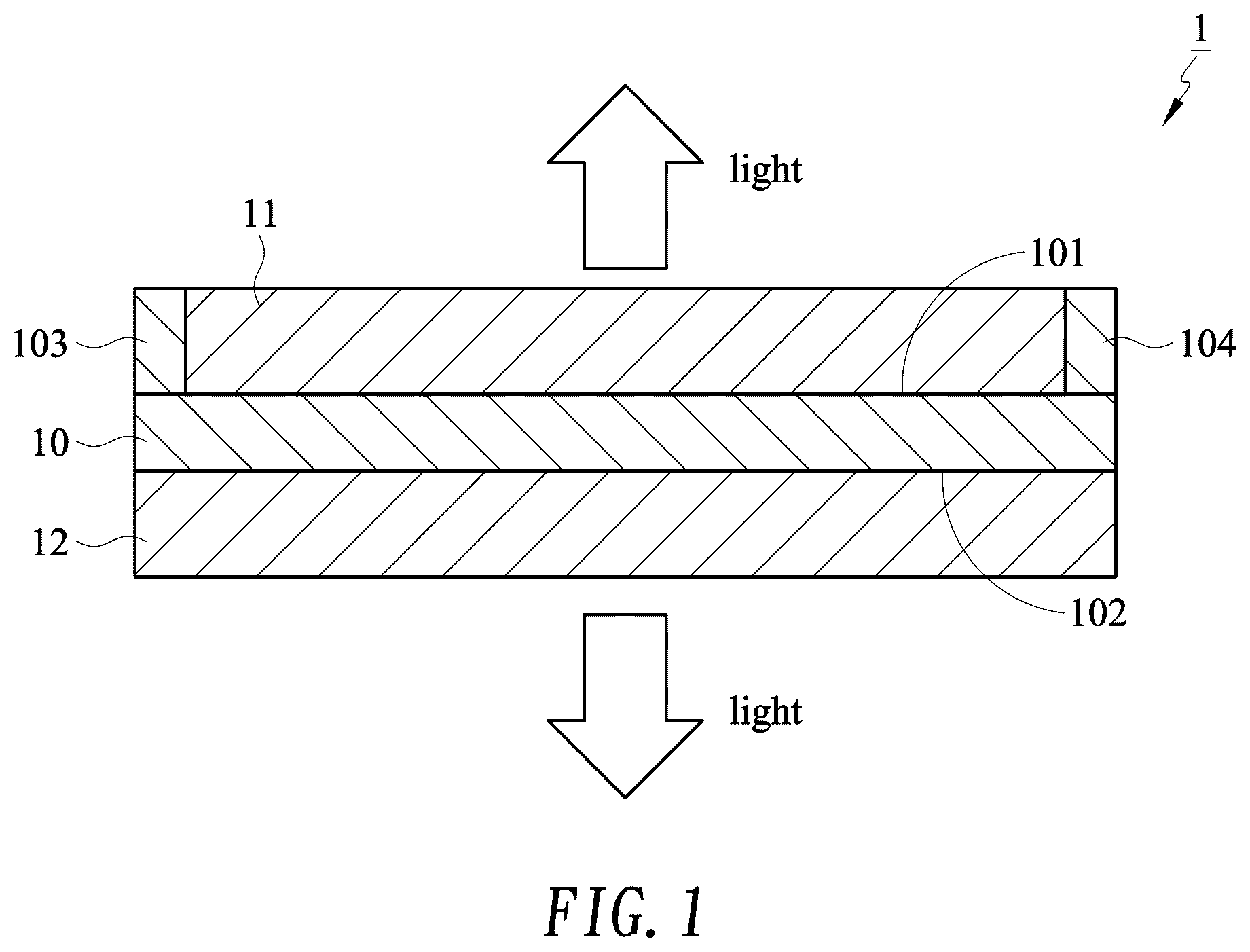 Patent US12106957 — Narrow band infrared emitter through thermal manner — Figure 1