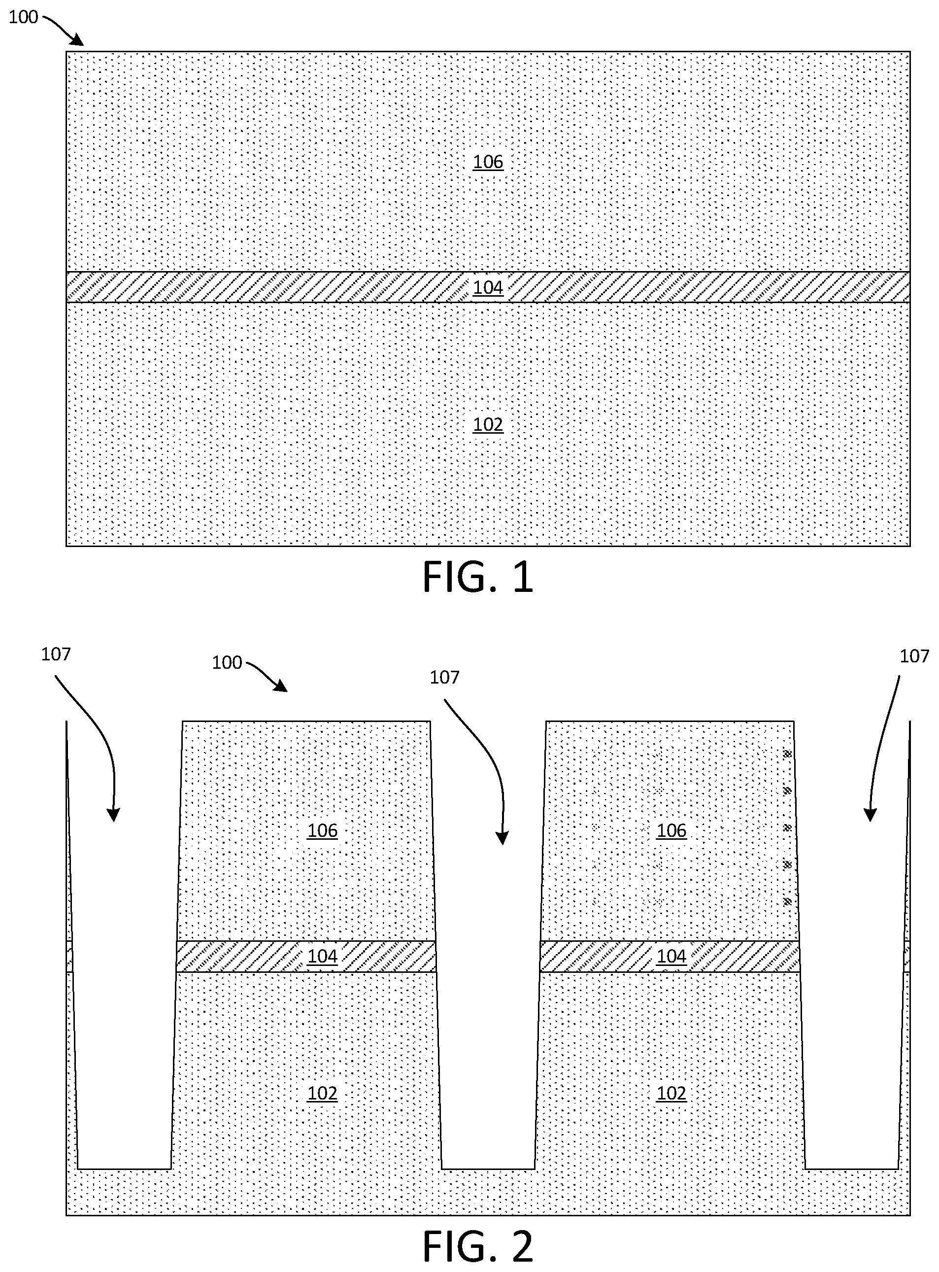 Patent US12106969 — Substrate thinning for a backside power distribution network — Figure 1