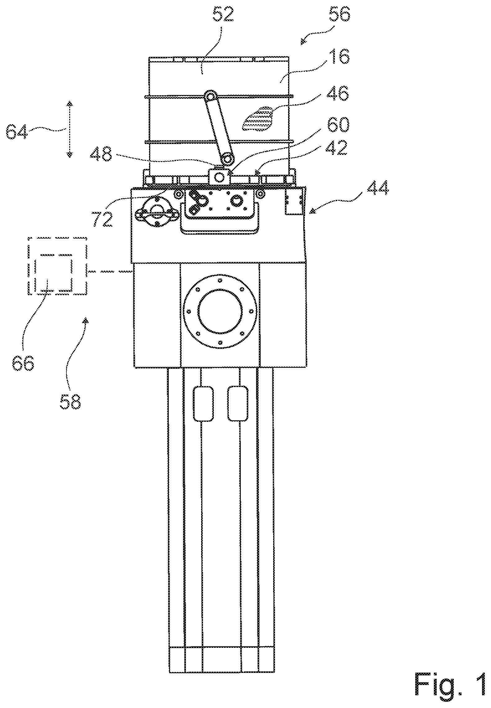 Patent US12106987 — Safeguarding device, wafer transport container with at least one safeguarding device, safeguarding system and method with the safeguarding device — Figure 1