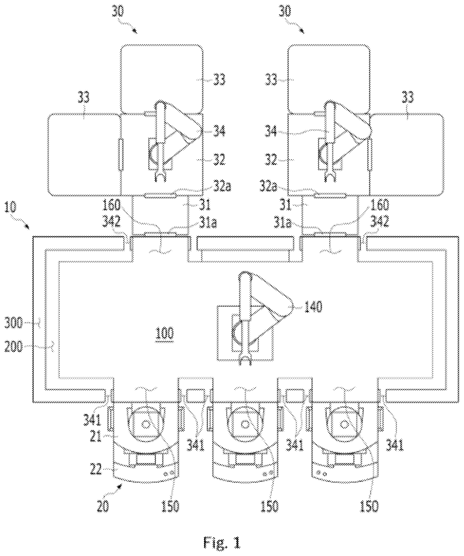 Patent US12106989 — Equipment front end module — Figure 1
