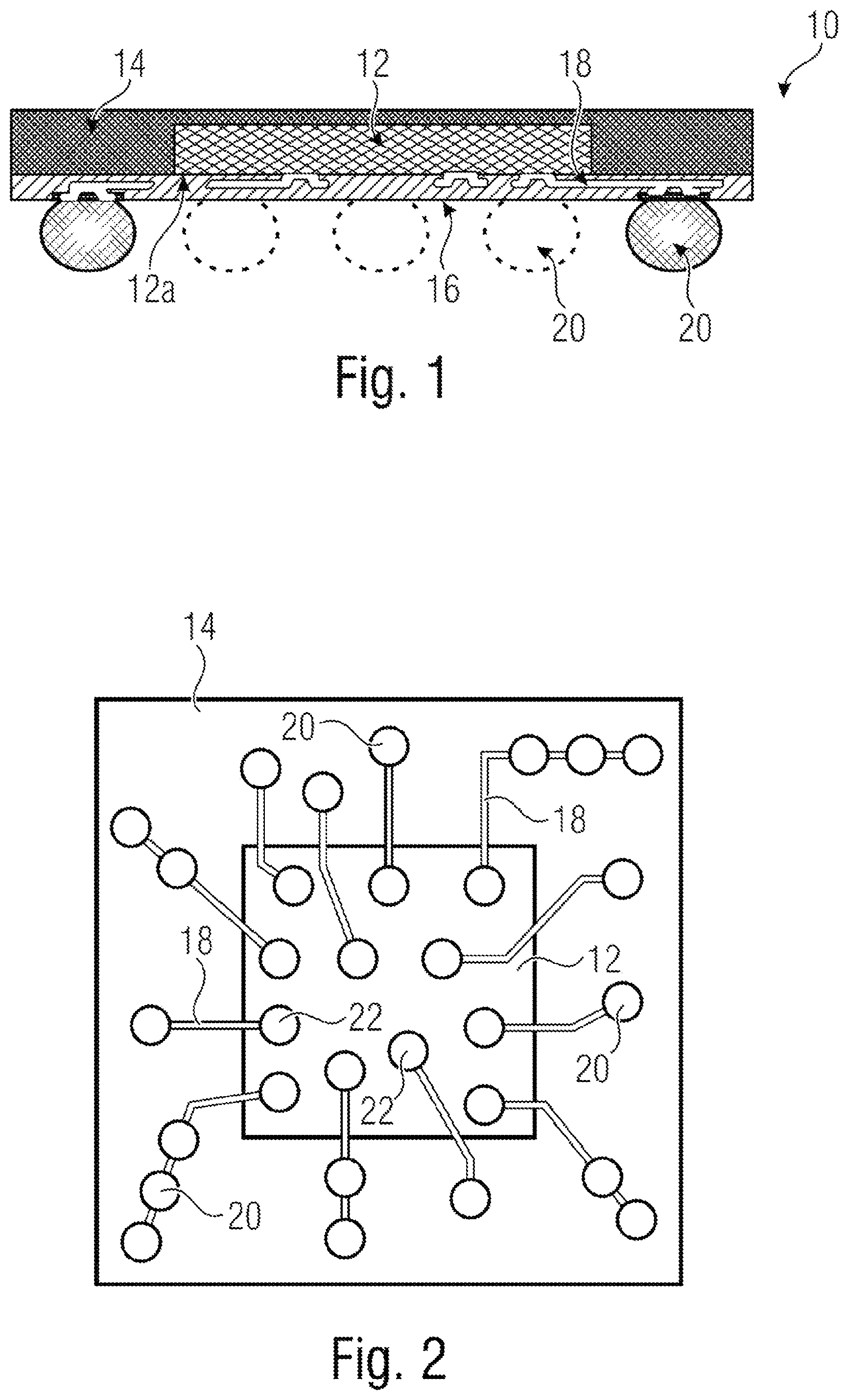 Patent US12107026 — Circuit arrangement with a thermal interface — Figure 1