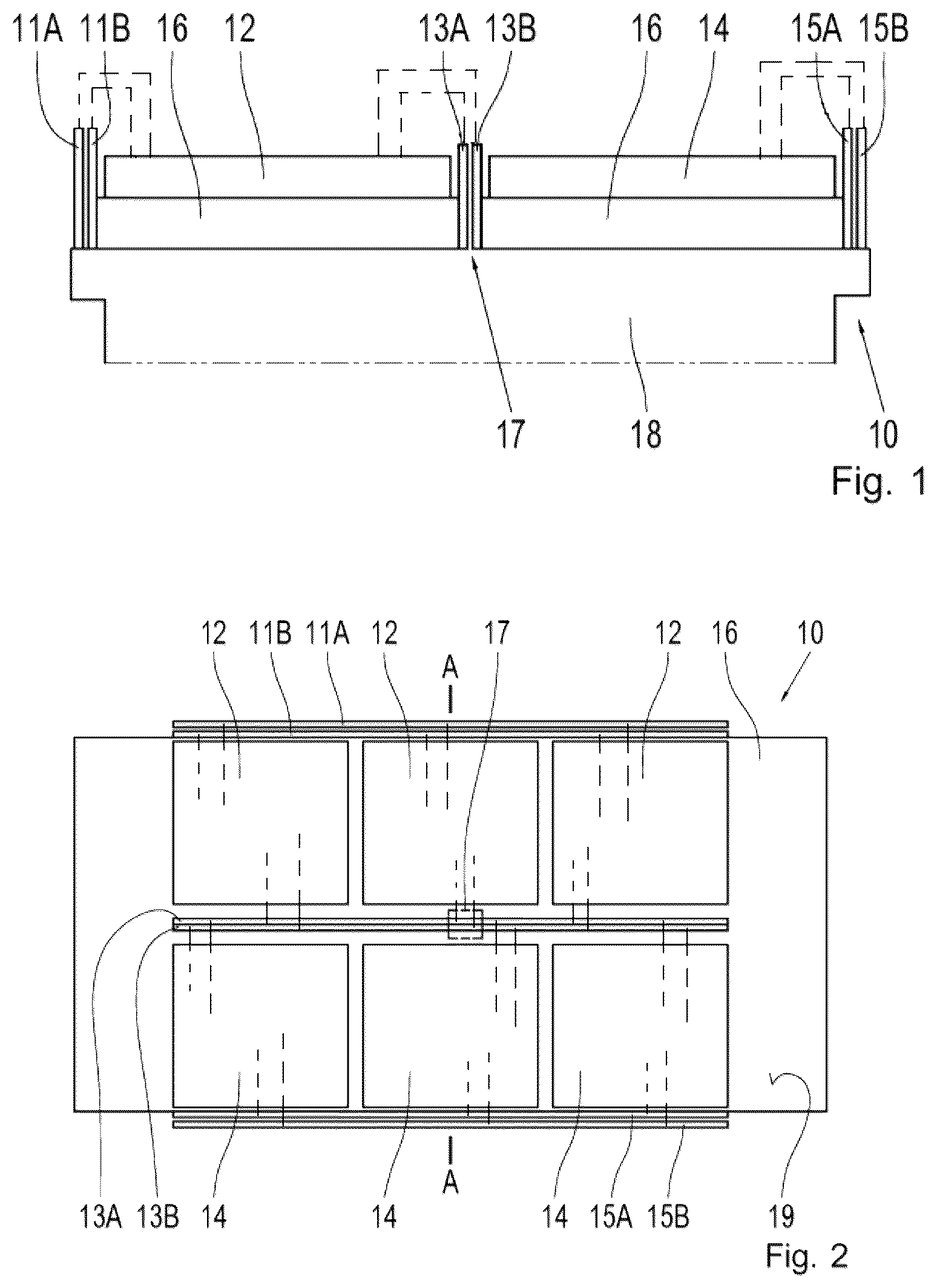 Patent US12107027 — Power module for operating an electric vehicle drive with improved temperature determination of the power semiconductors — Figure 1
