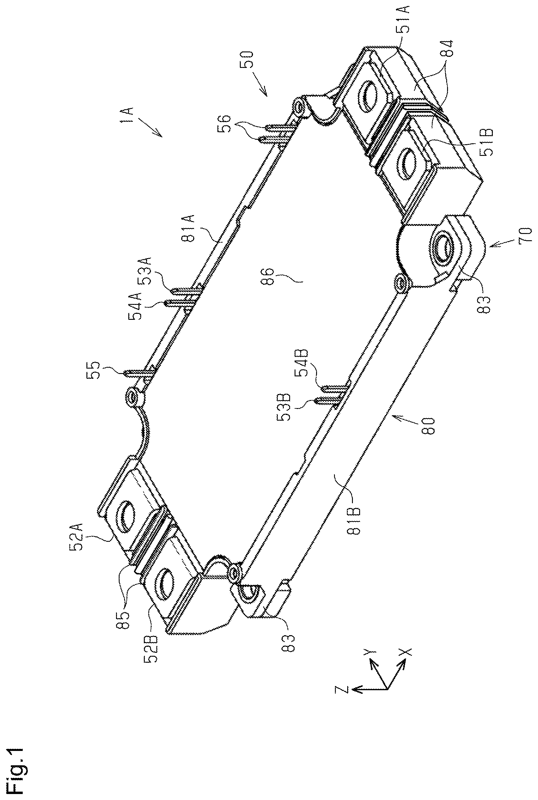 Patent US12107029 — Power module with graphite plate — Figure 1