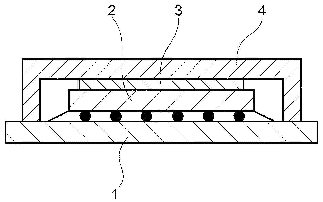 Patent US12107031 — Thermal conductive silicone composition and semiconductor device — Figure 1