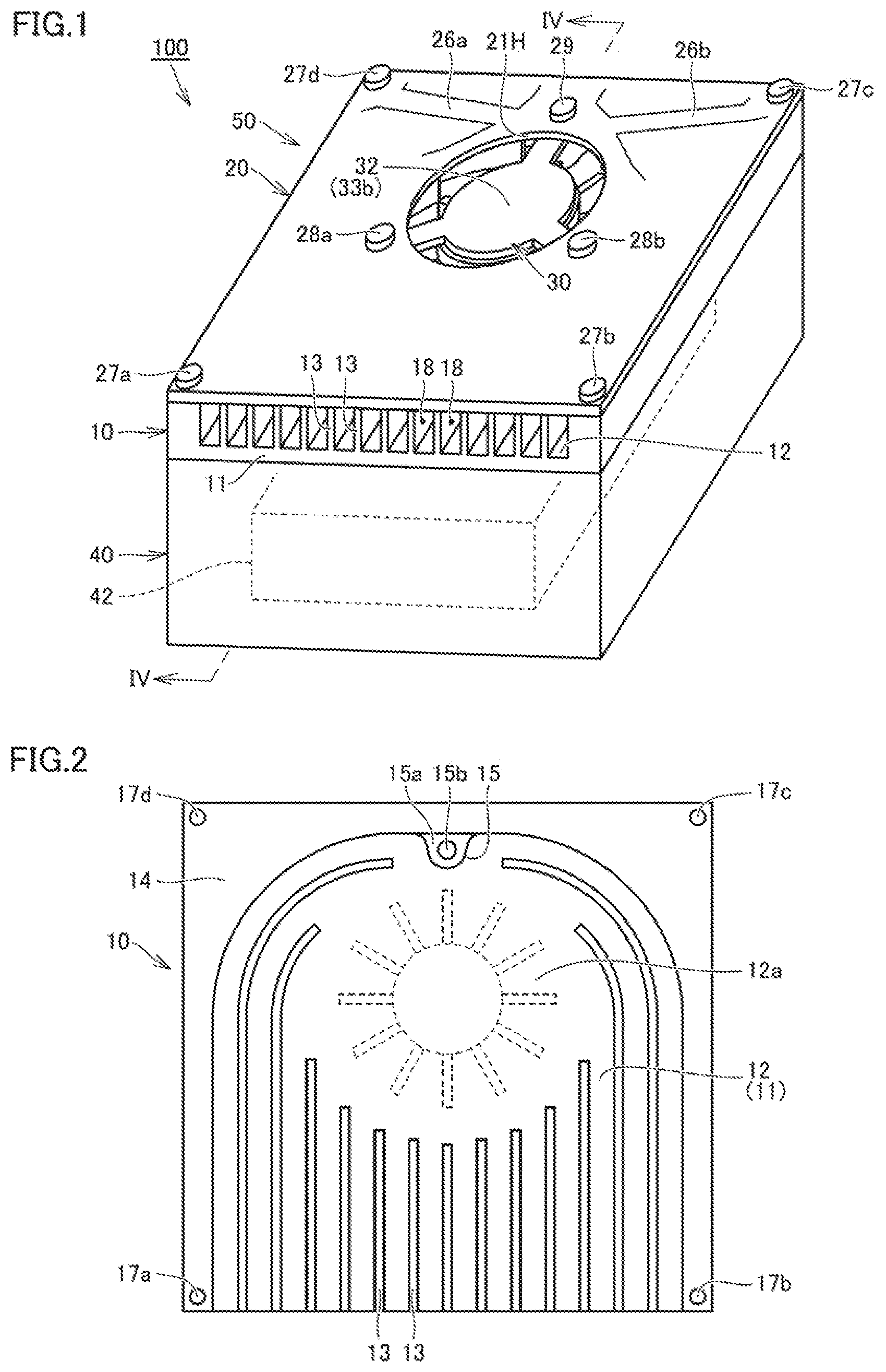 Patent US12107033 Figure 1 – Cooling structure and electrical apparatus