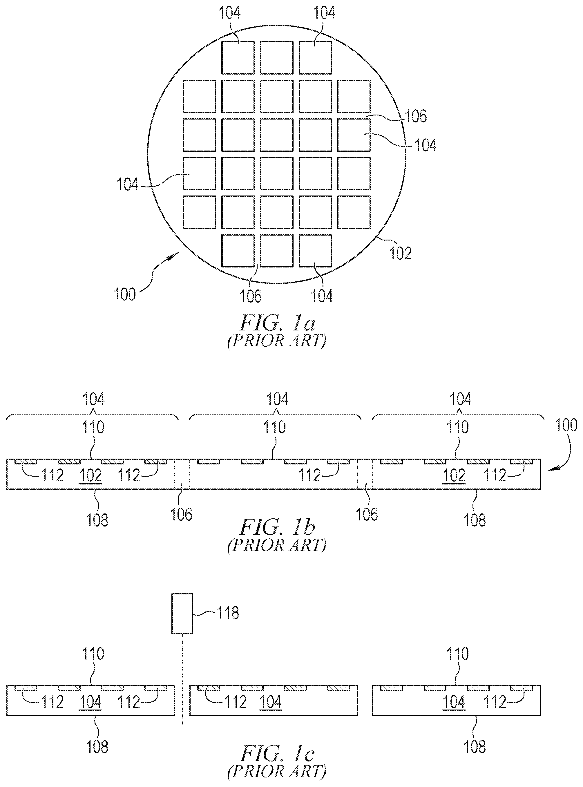 Patent US12107058 — Split RDL connection between die and UBM — Figure 1