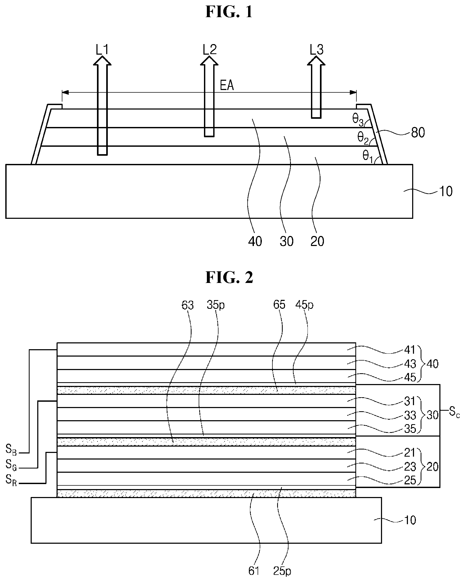 Patent US12107081 — LED unit for display and display apparatus having the same — Figure 1