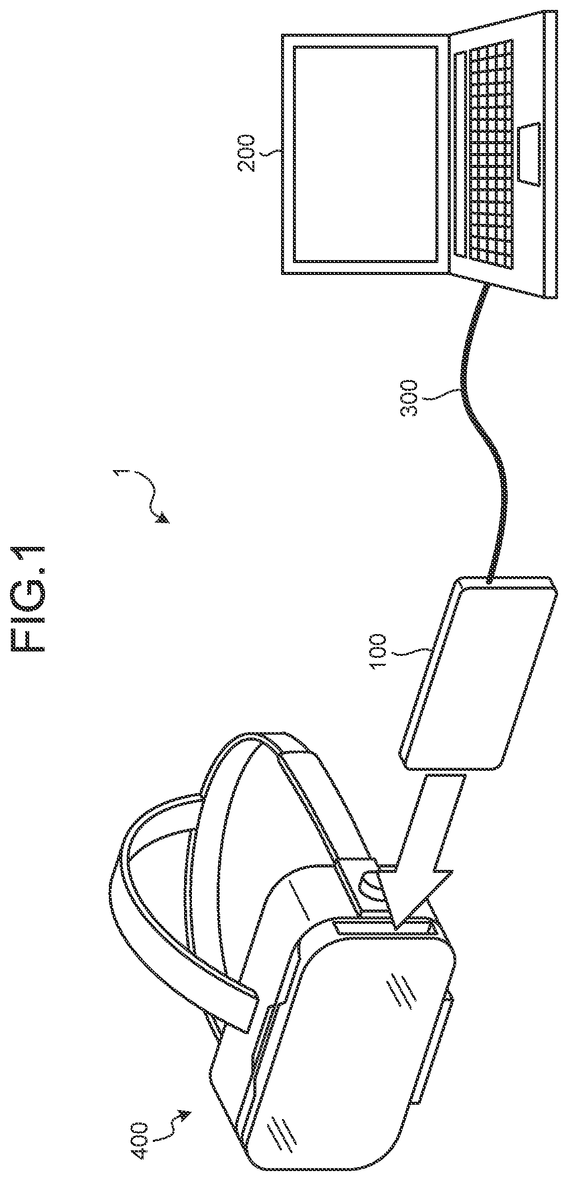 Patent US12107091 Figure 1 – Display device and display system