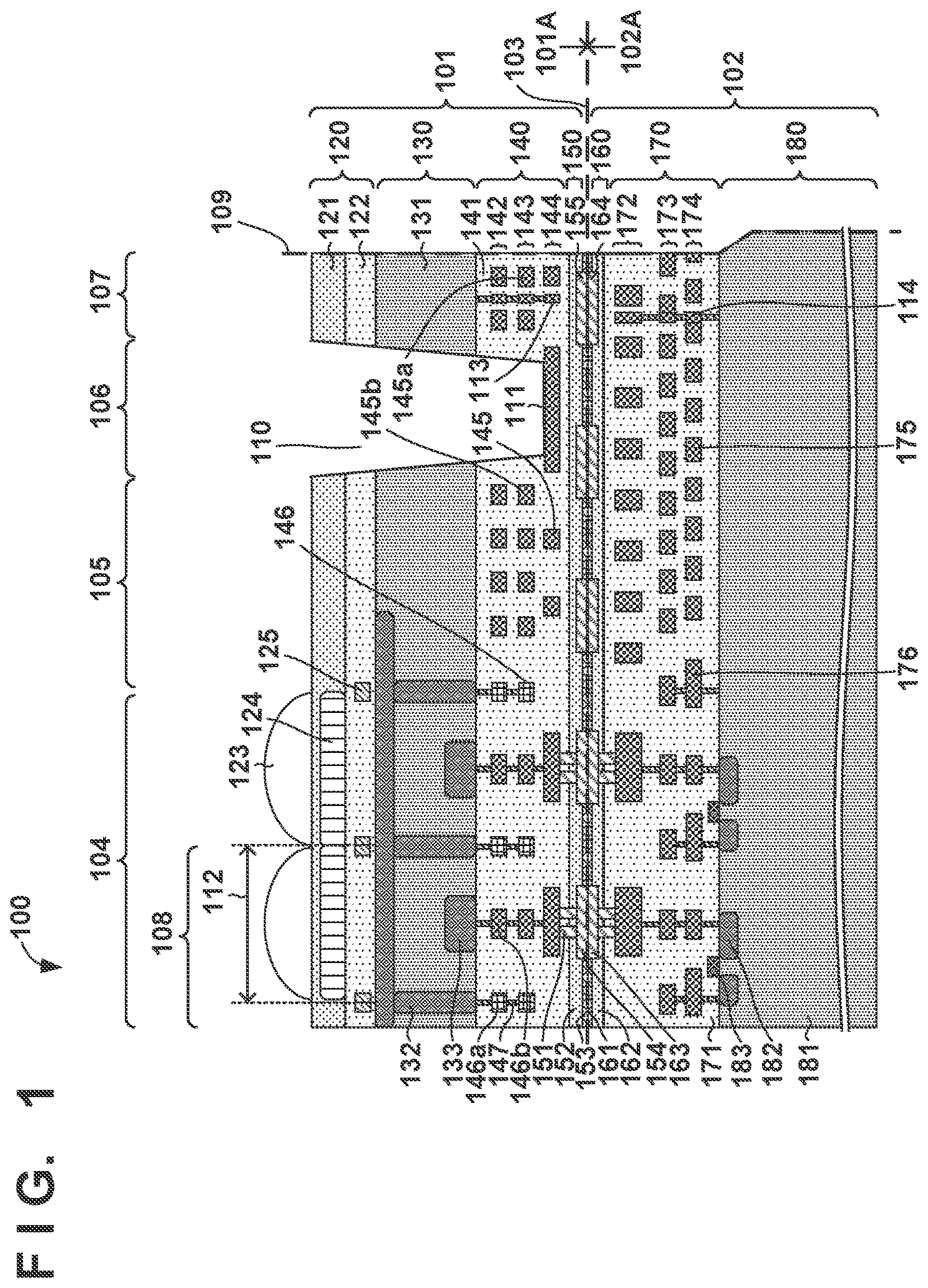 Patent US12107110 — Photoelectric conversion device, method for producing the same, and appliance — Figure 1