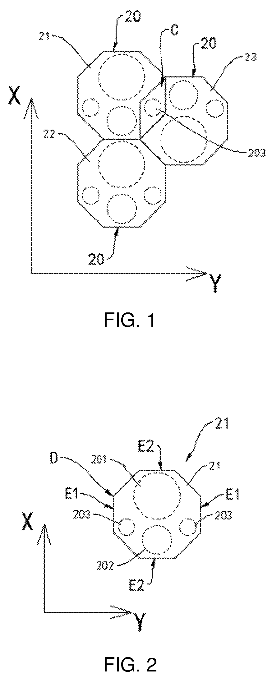 Patent US12107115 — Display panel — Figure 1