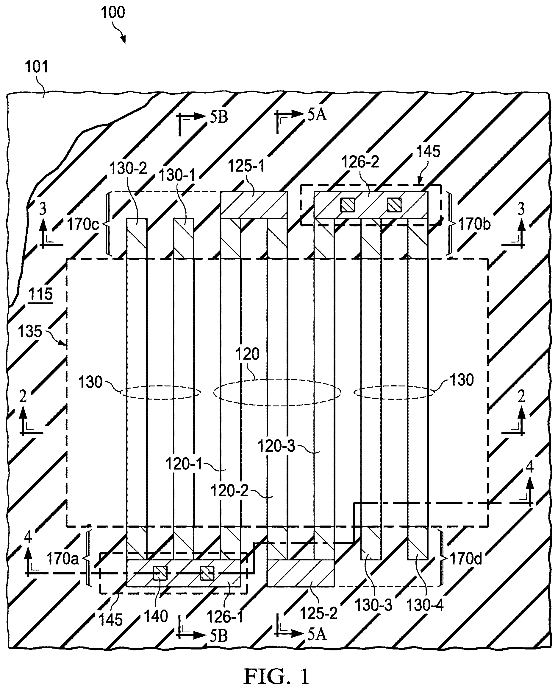 Patent US12107117 — High resistance poly resistor — Figure 1