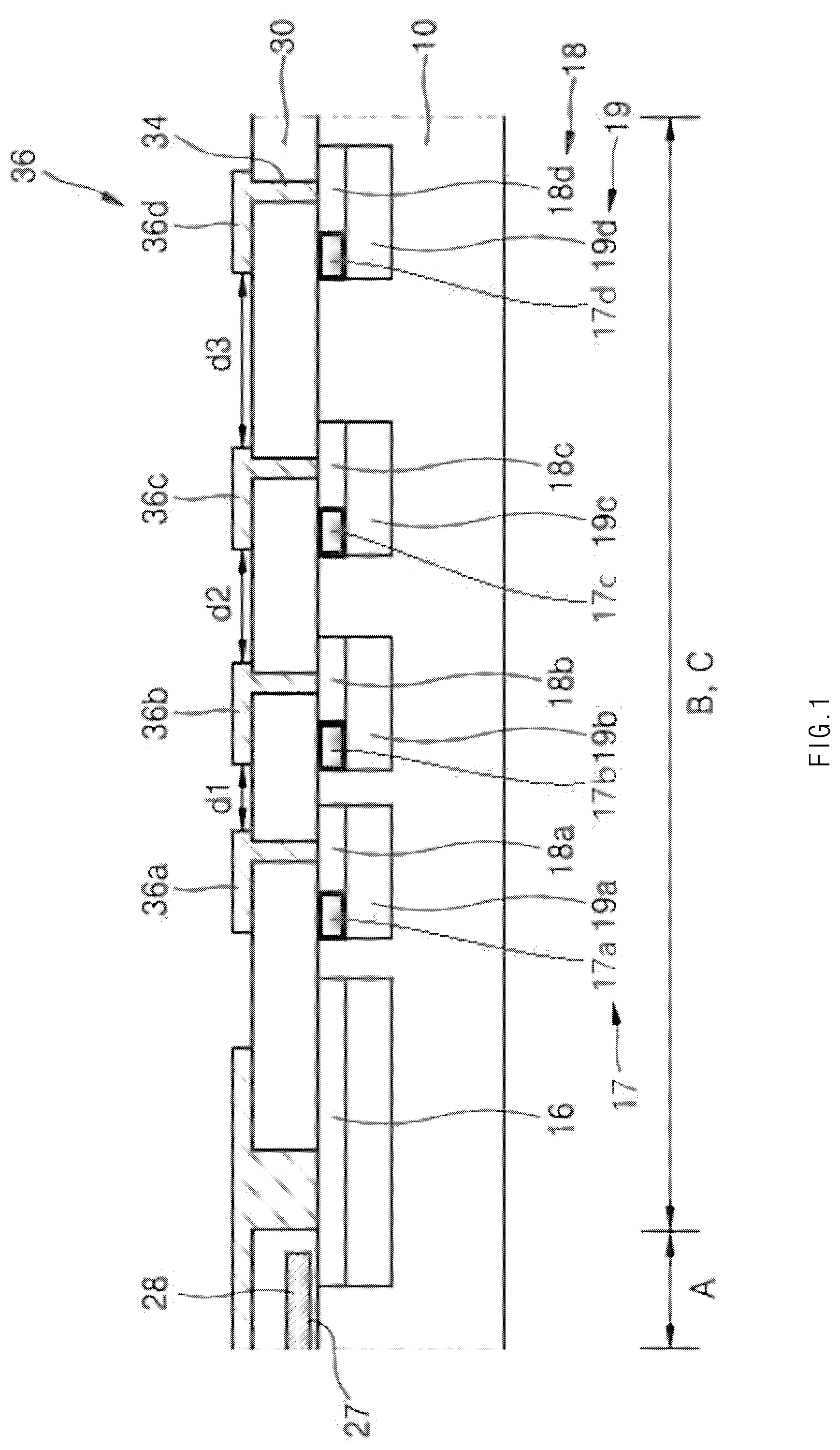 Patent US12107120 Figure 1 – Power semiconductor device