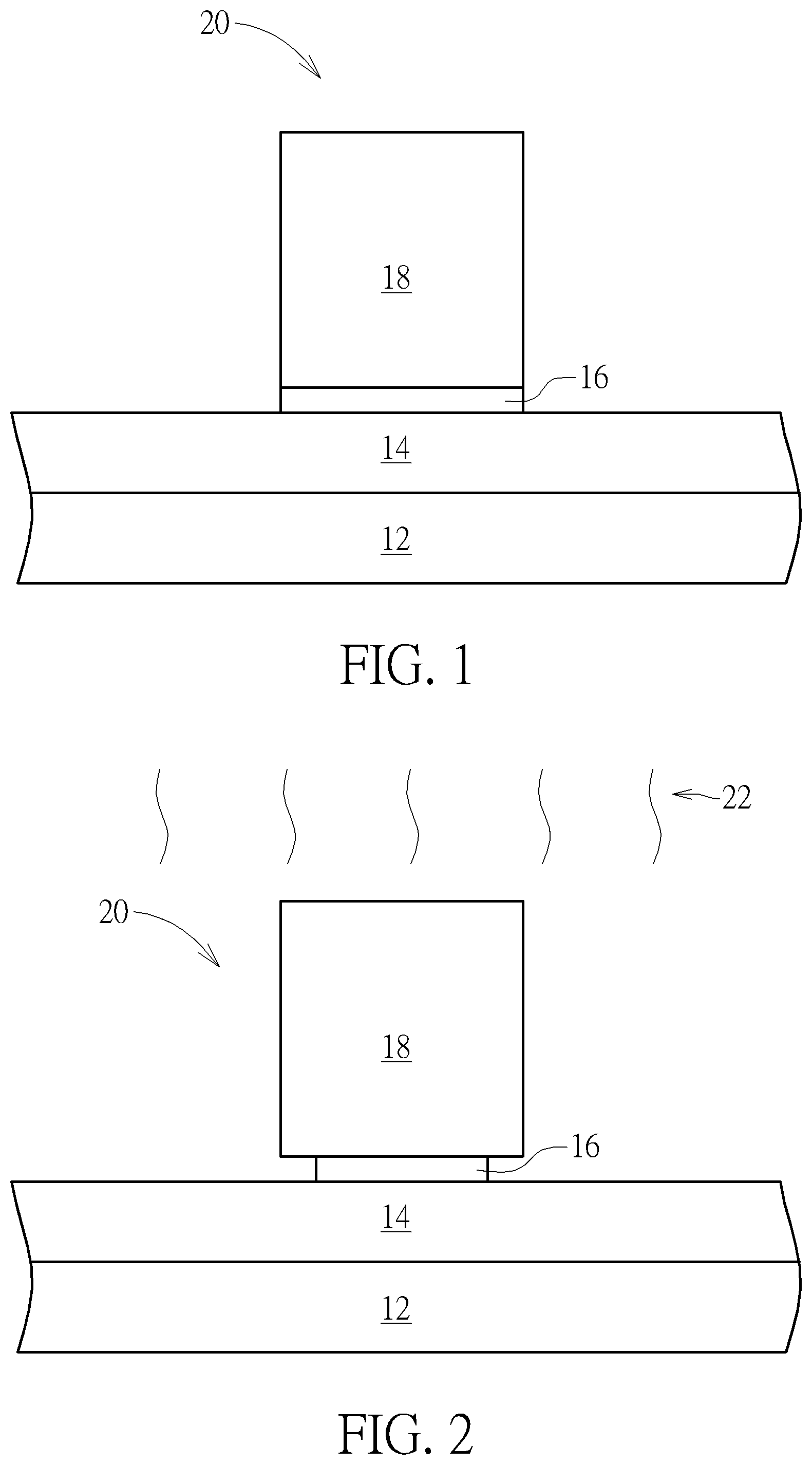 Patent US12107121 Figure 1 – Method for forming air gap between gate dielectric layer and spacer