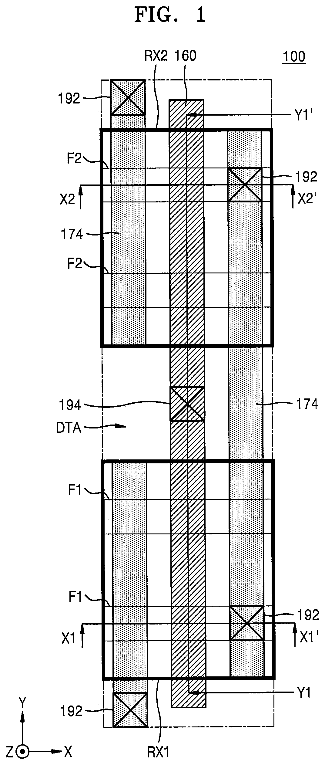 Patent US12107122 — Integrated circuit devices — Figure 1