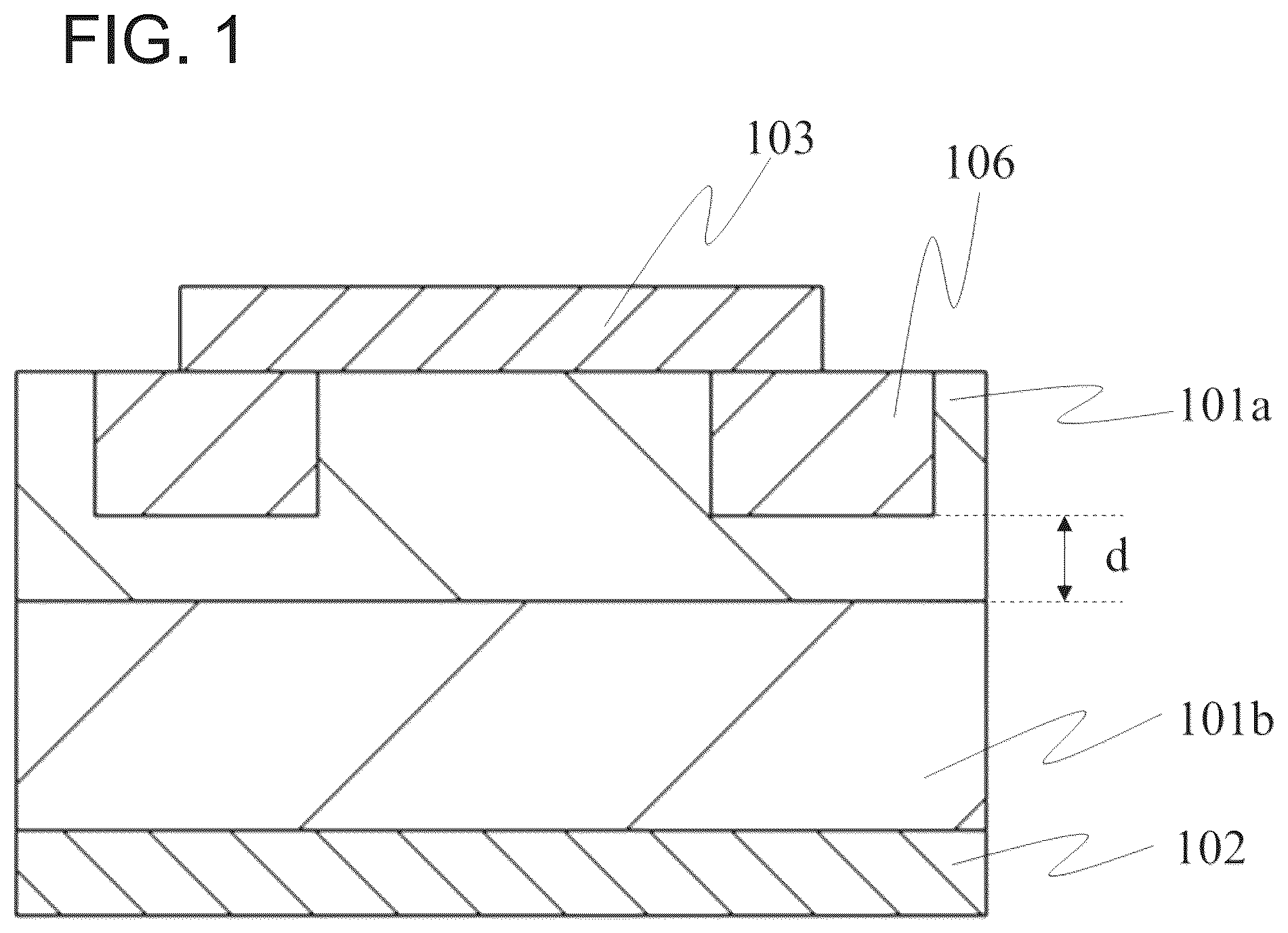 Patent US12107137 Figure 1 – Semiconductor device