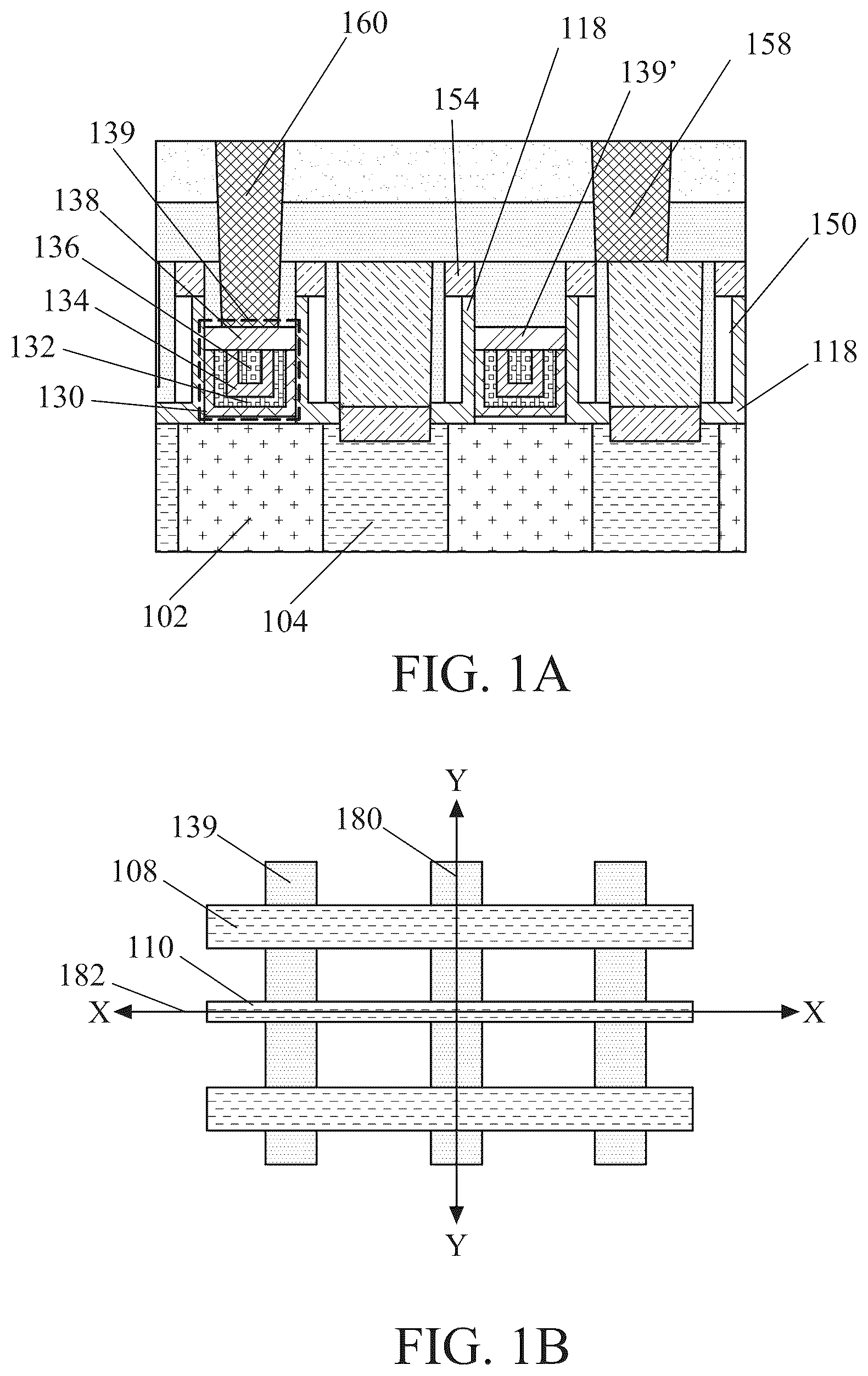 Patent US12107146 — Self-aligned air spacers and methods for forming — Figure 1