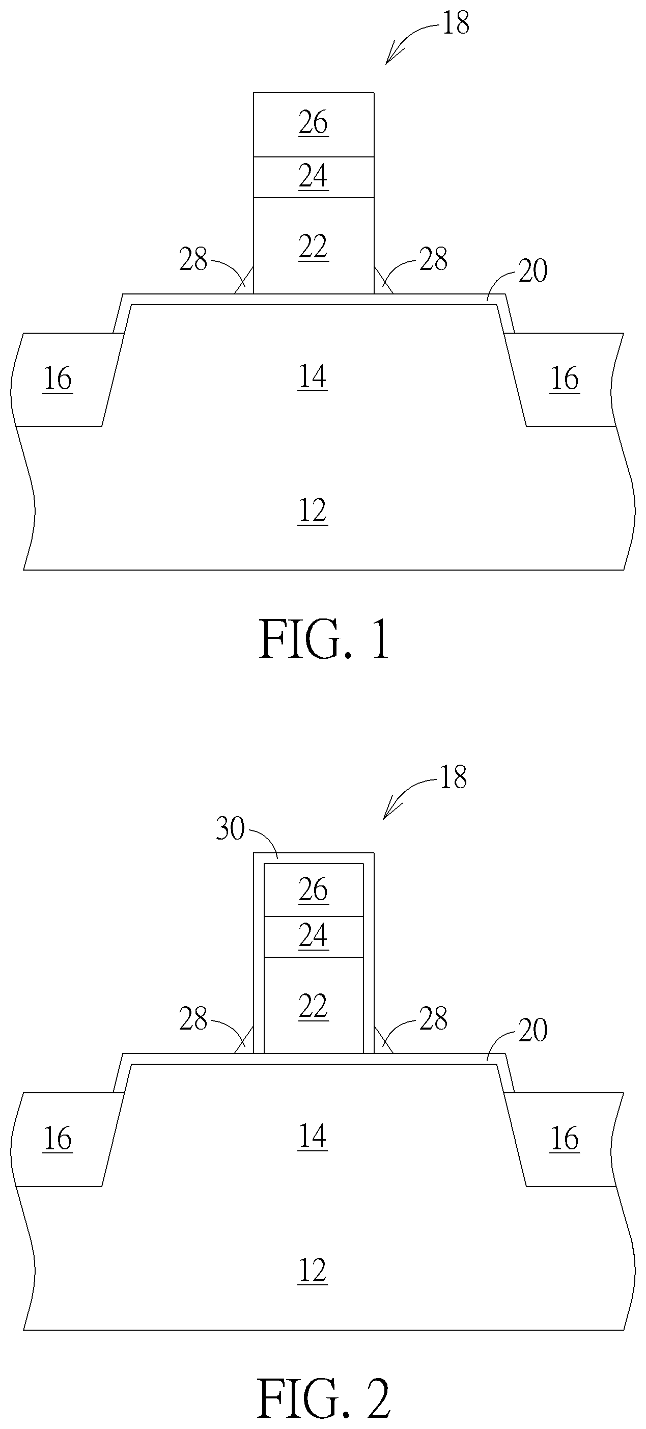 Patent US12107151 — Semiconductor device and method for fabricating the same — Figure 1