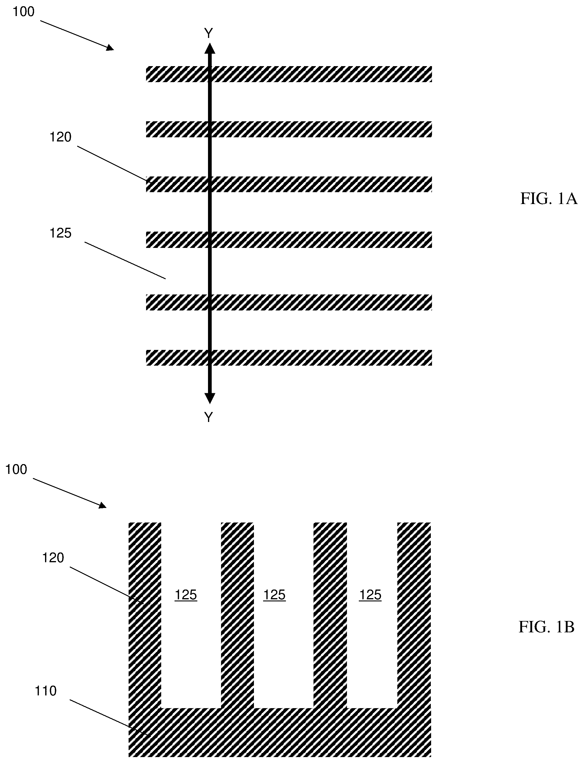 Patent US12107154 — Single fin structures — Figure 1