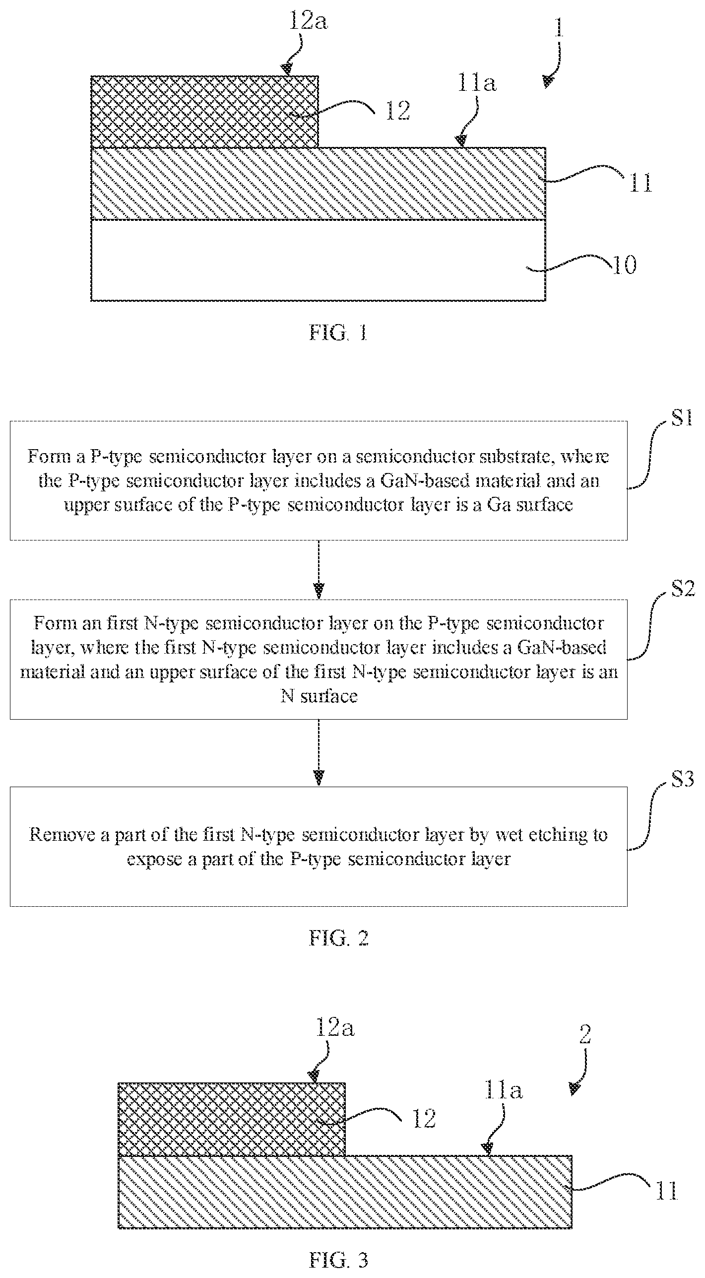 Patent US12107187 — Semiconductor structures and manufacturing methods thereof — Figure 1