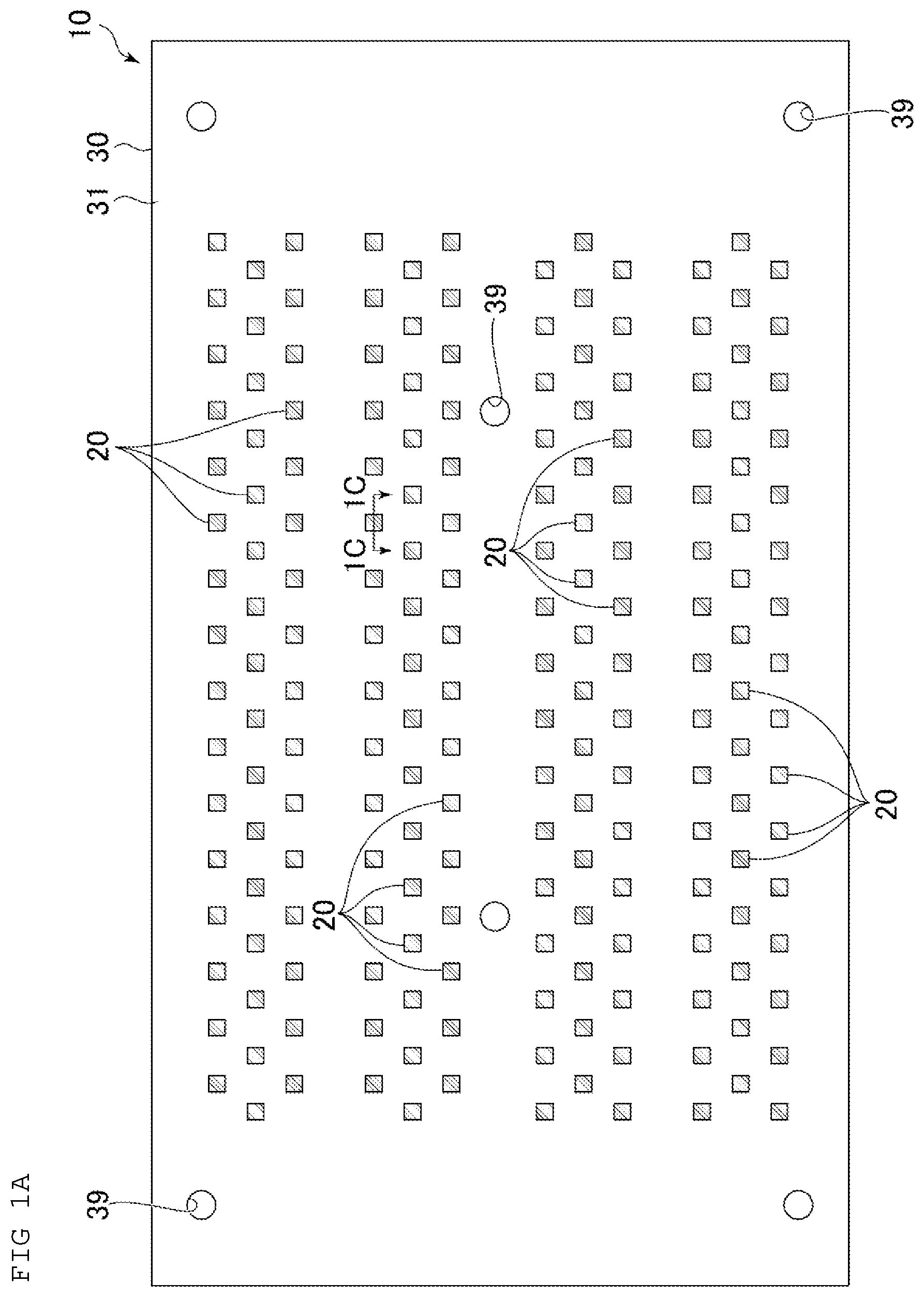 Patent US12107196 — Phosphor substrate, light emitting substrate, and lighting device — Figure 1