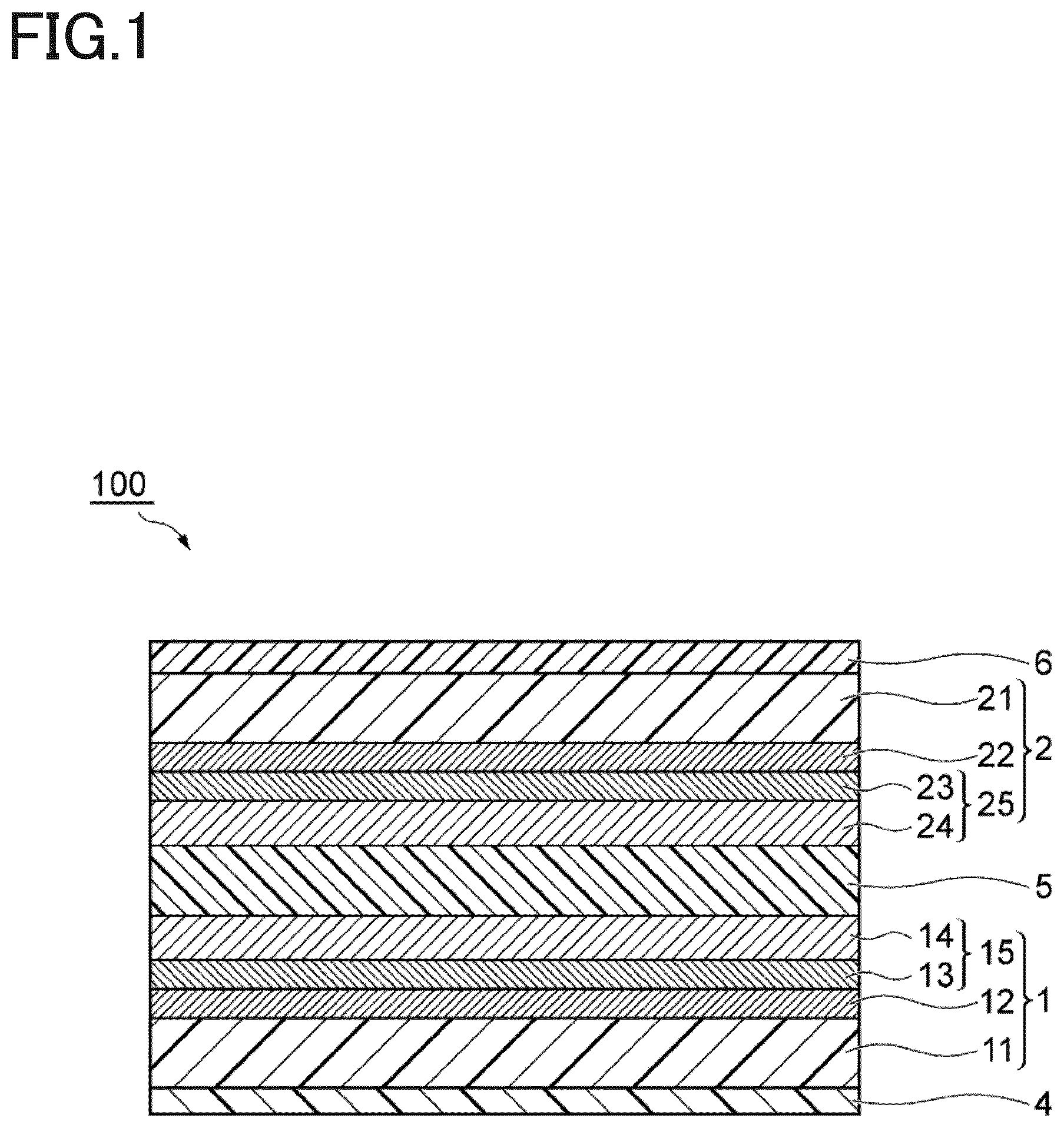 Patent US12107198 — Barrier film and method for manufacturing the same, wavelength conversion sheet and method for manufacturing the same, and optical laminate and method for manufacturing the same — Figure 1