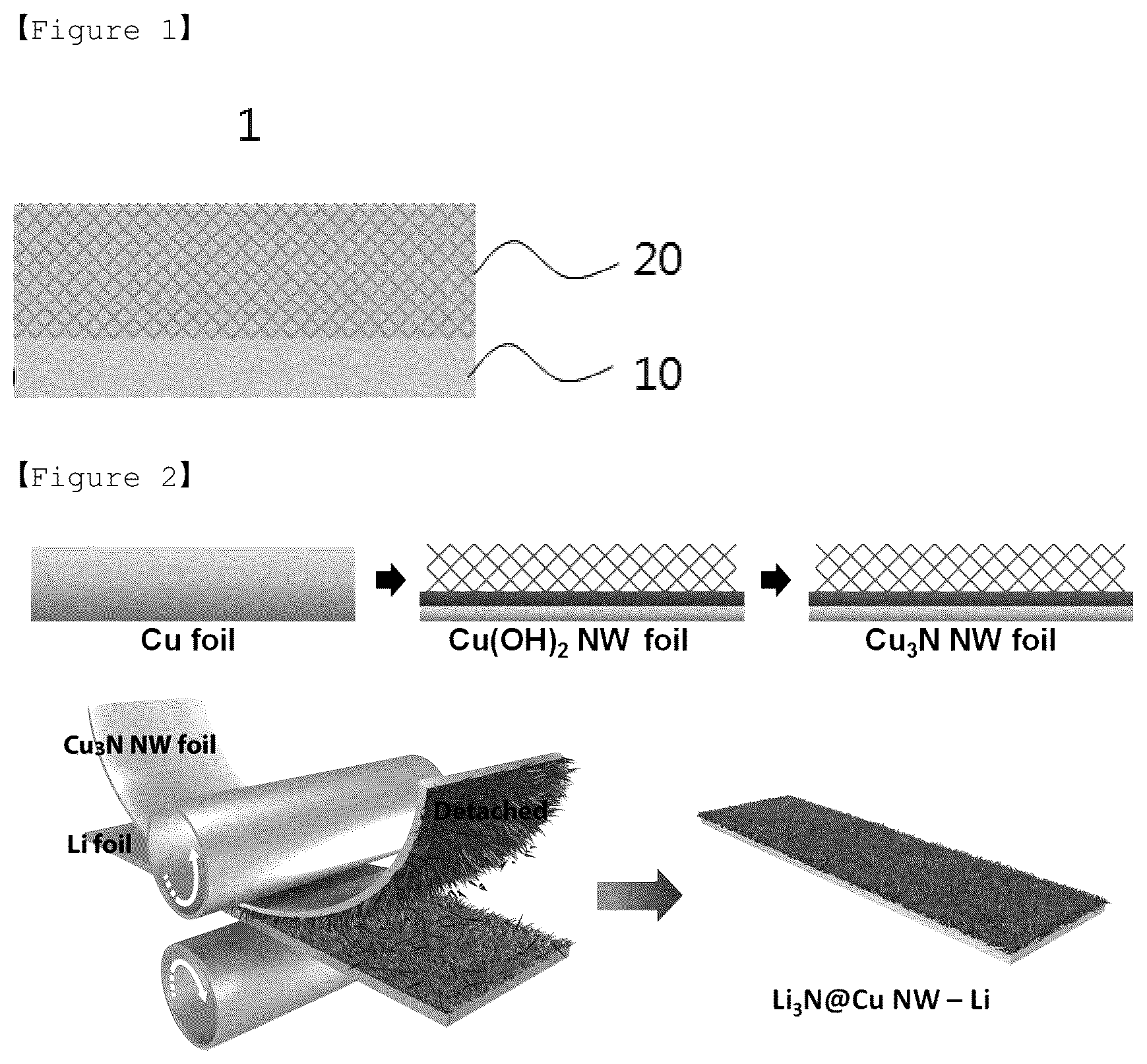 Patent US12107259 — Negative electrode comprising a protective layer for a lithium secondary battery, method for manufacturing same, and lithium secondary battery including same — Figure 1