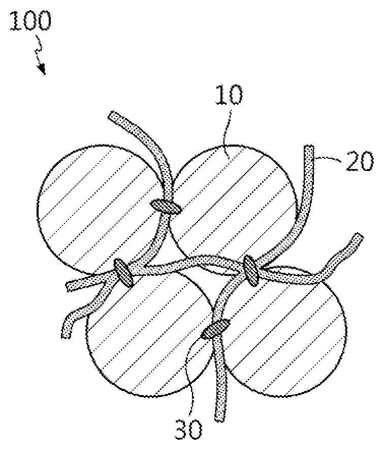 Patent US12107261 — Negative electrode active material for lithium secondary battery and method for preparing the same — Figure 1