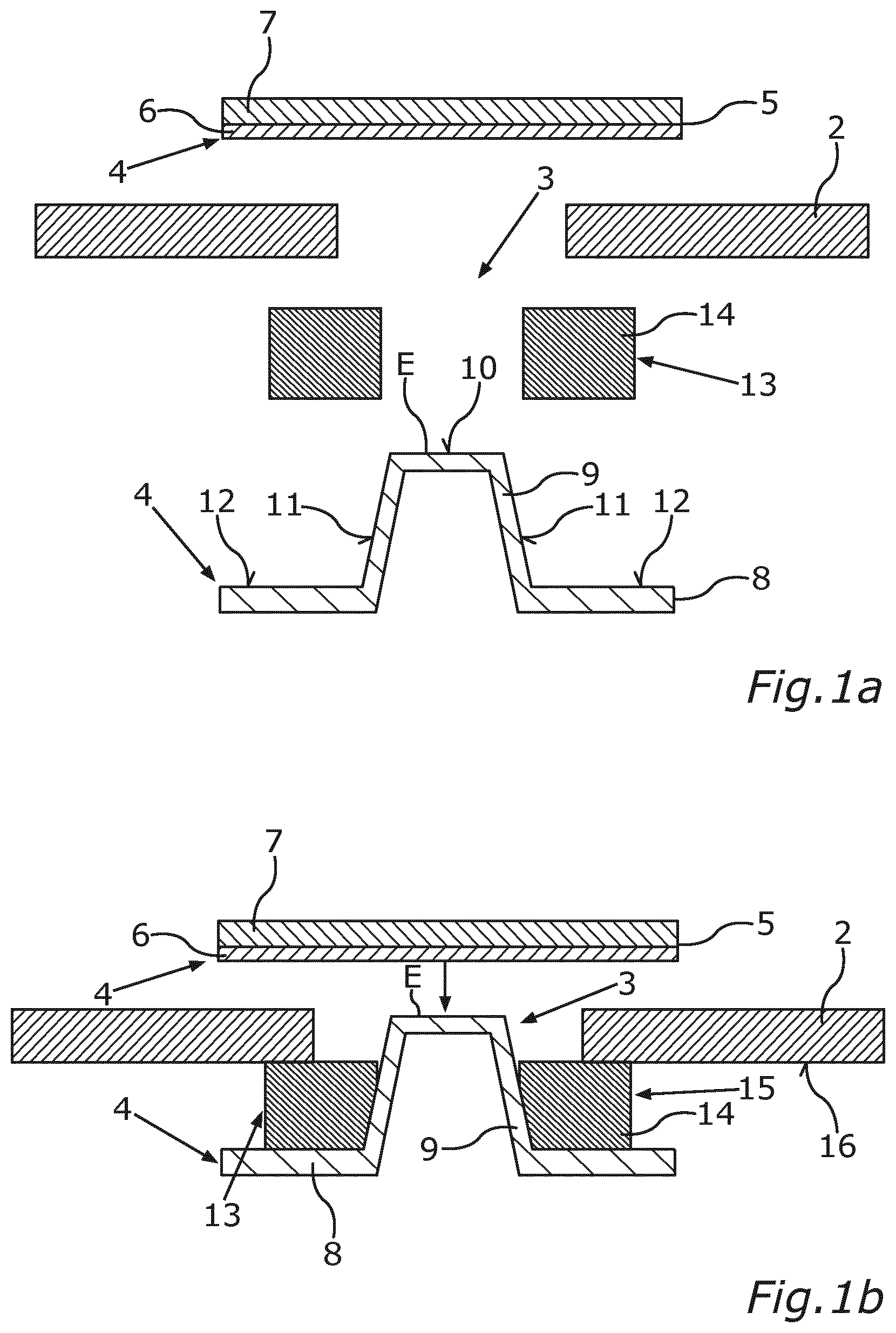 Patent US12107281 — Method for producing a cover assembly for a cell housing of a prismatic battery cell having a sealing element, and battery cell — Figure 1