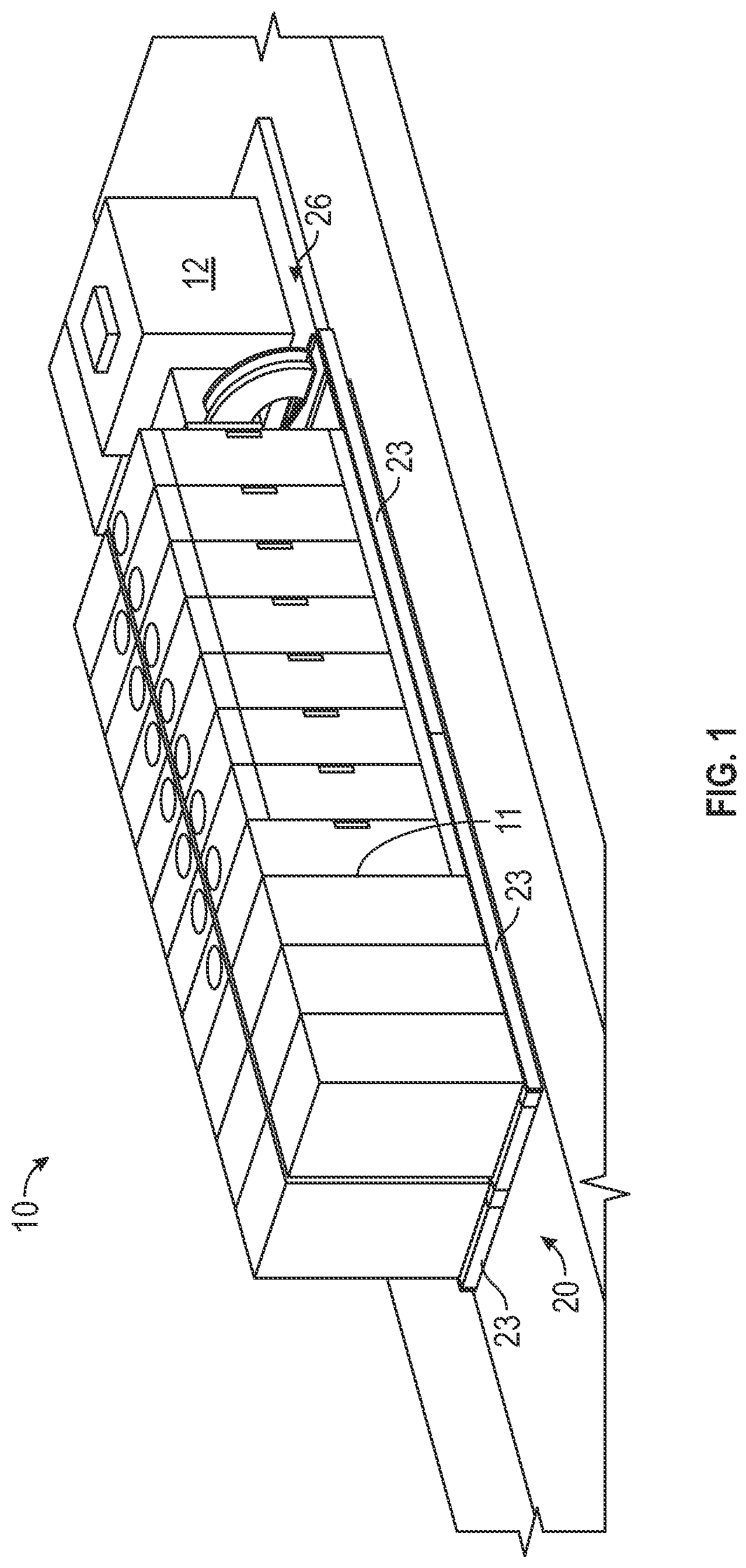 Patent US12107293 — Chassis assembly for energy storage equipment — Figure 1