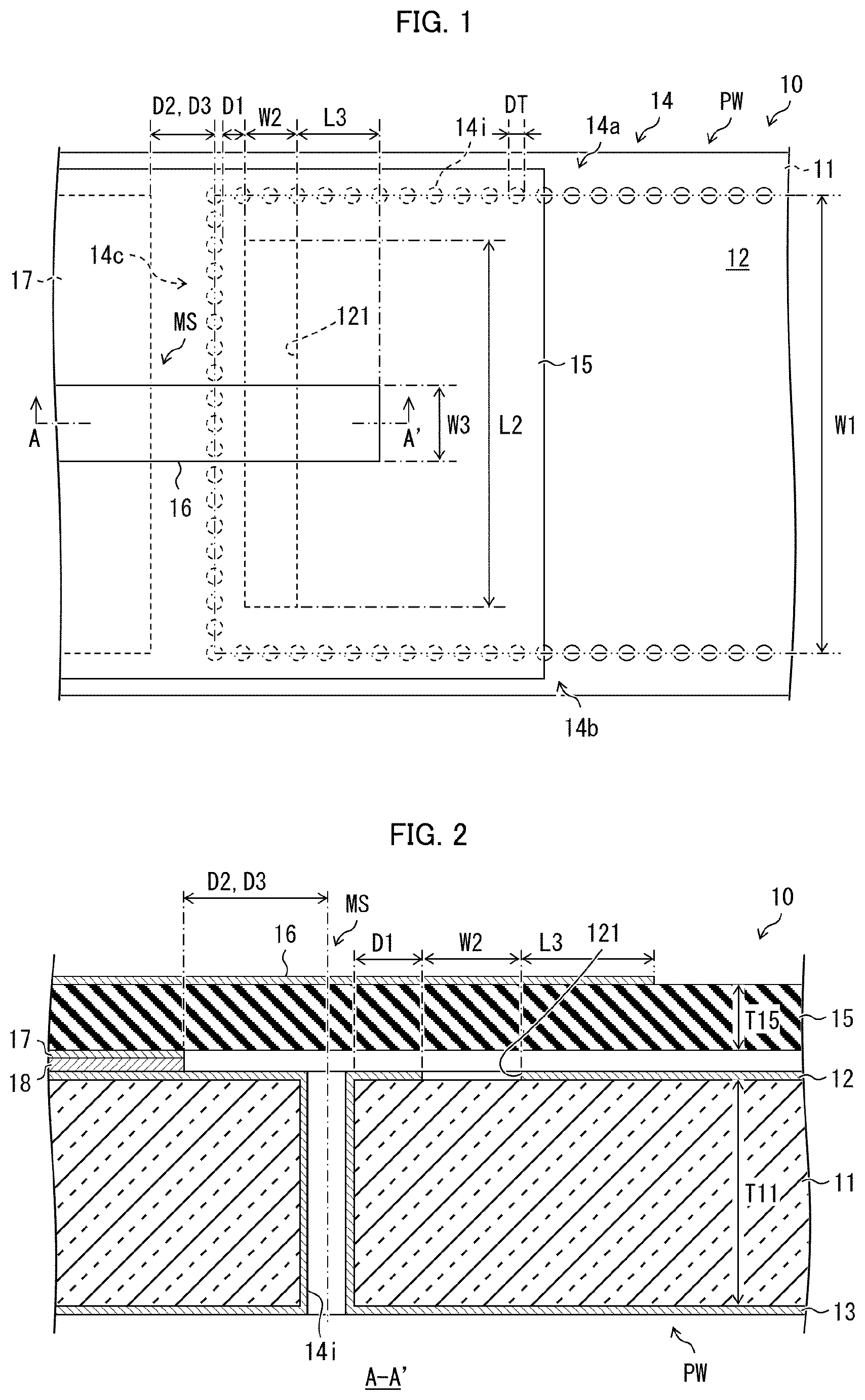 Patent US12107310 — Mode converter, RF module, and mobile terminal — Figure 1