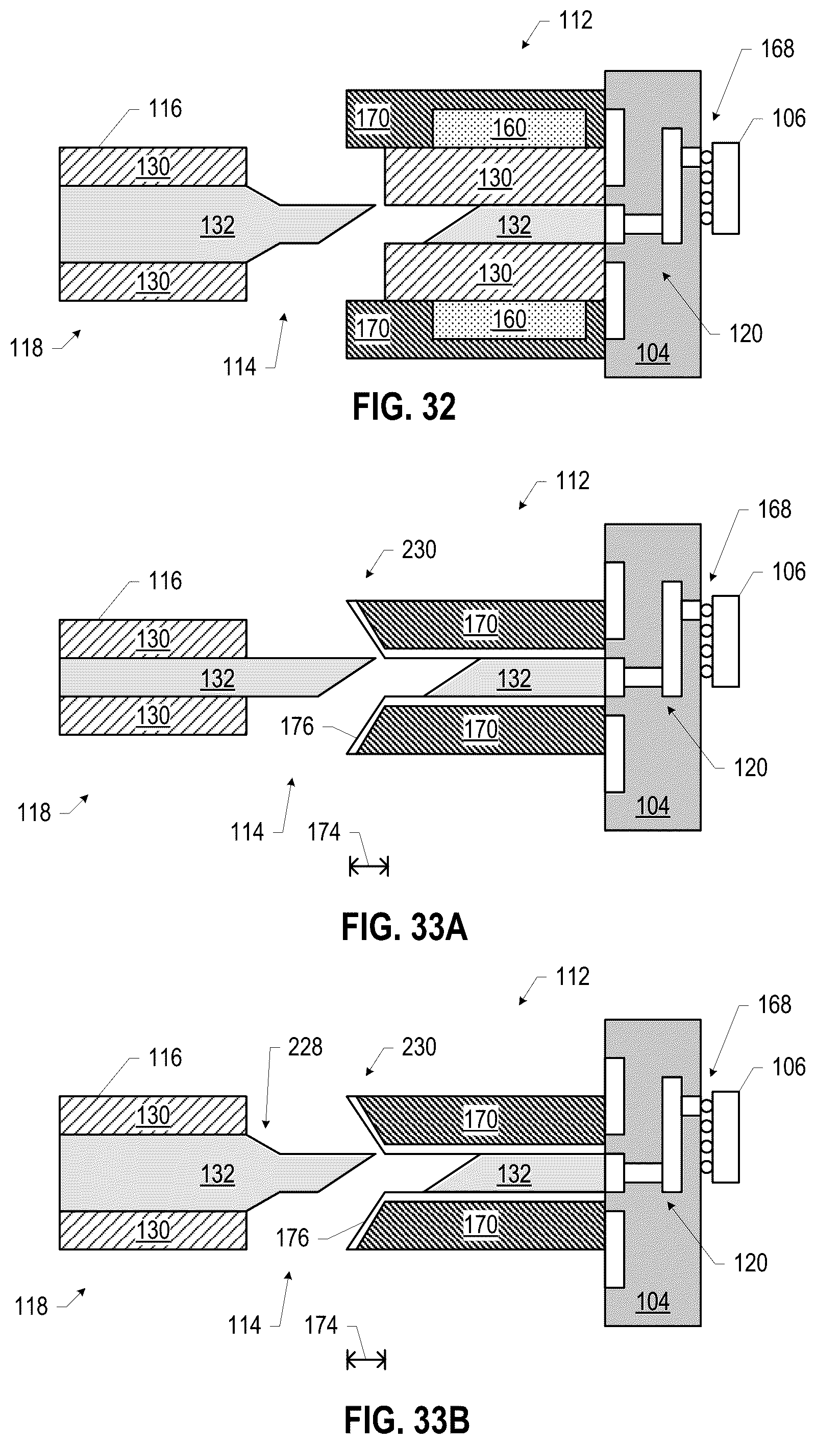 Patent US12107314 Figure 12 – Microelectronic support for millimeter-wave communication including a transmission line trace and via pad spaced apart from a respective anti-trace and anti-pad