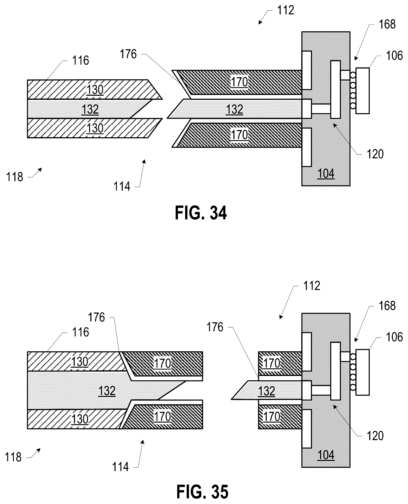Patent US12107314 Figure 13 – Microelectronic support for millimeter-wave communication including a transmission line trace and via pad spaced apart from a respective anti-trace and anti-pad
