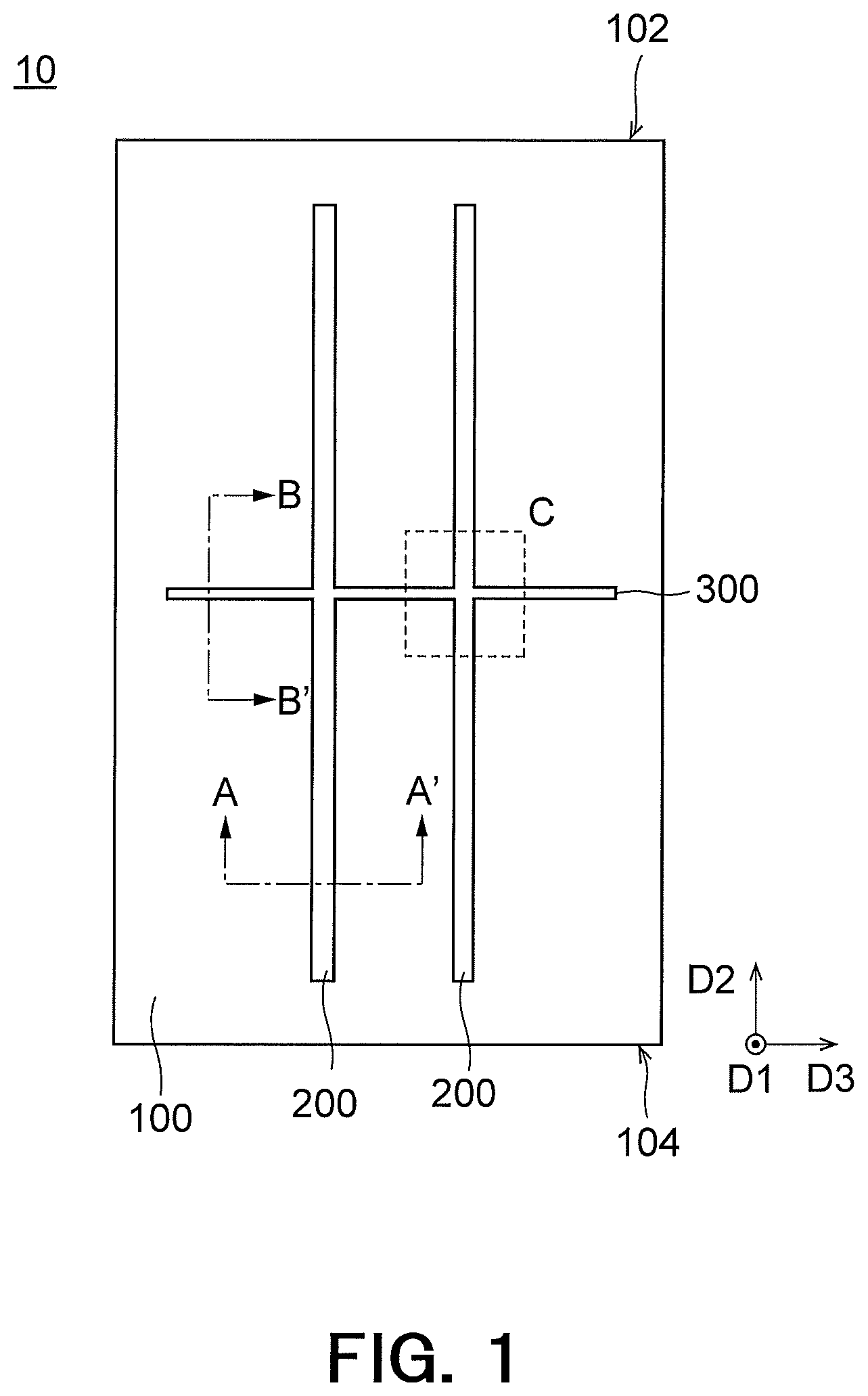 Patent US12107327 — Wiring board and method for manufacturing wiring board — Figure 1