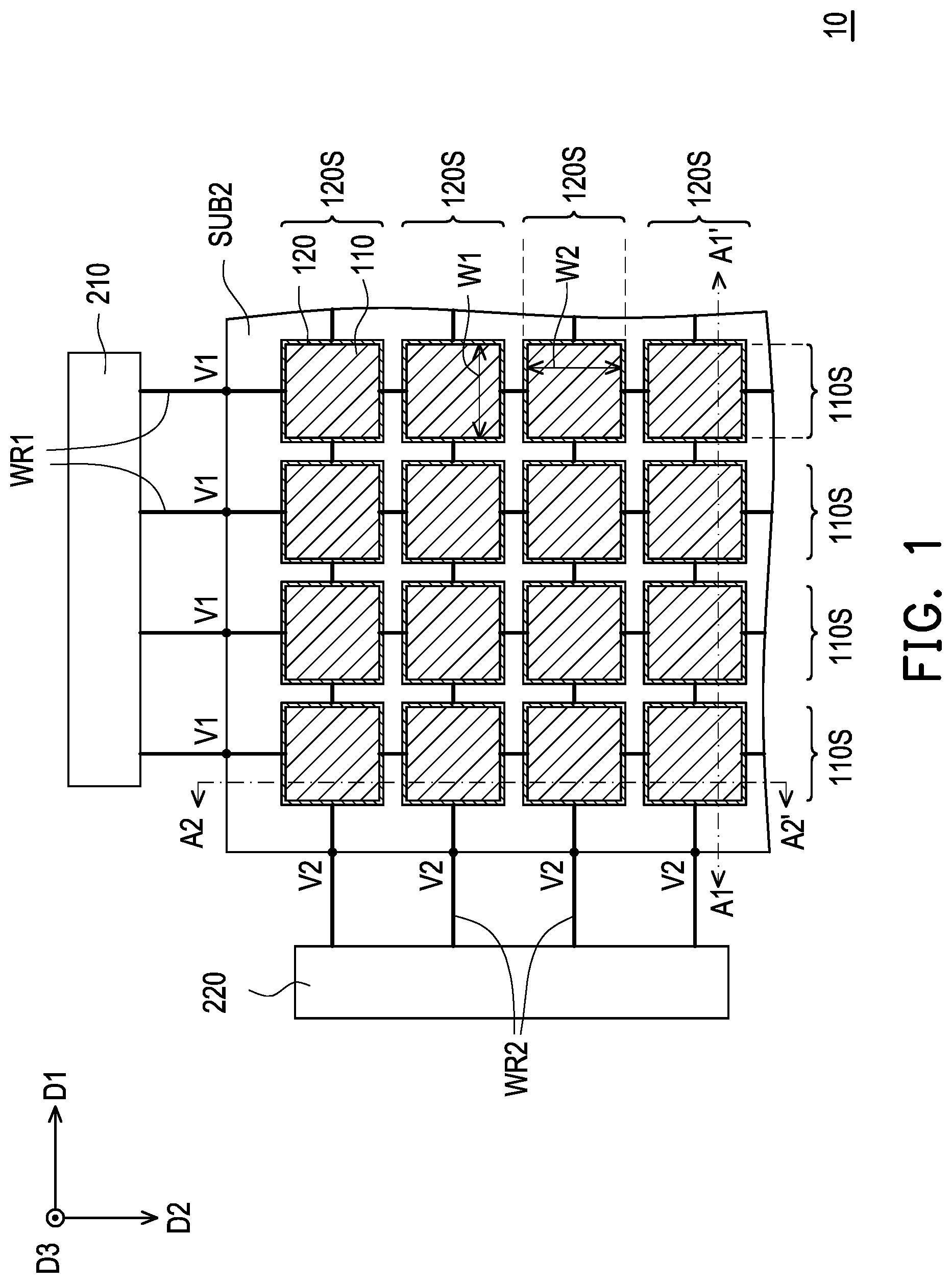 Patent US12107332 — Electromagnetic wave reflectarray — Figure 1